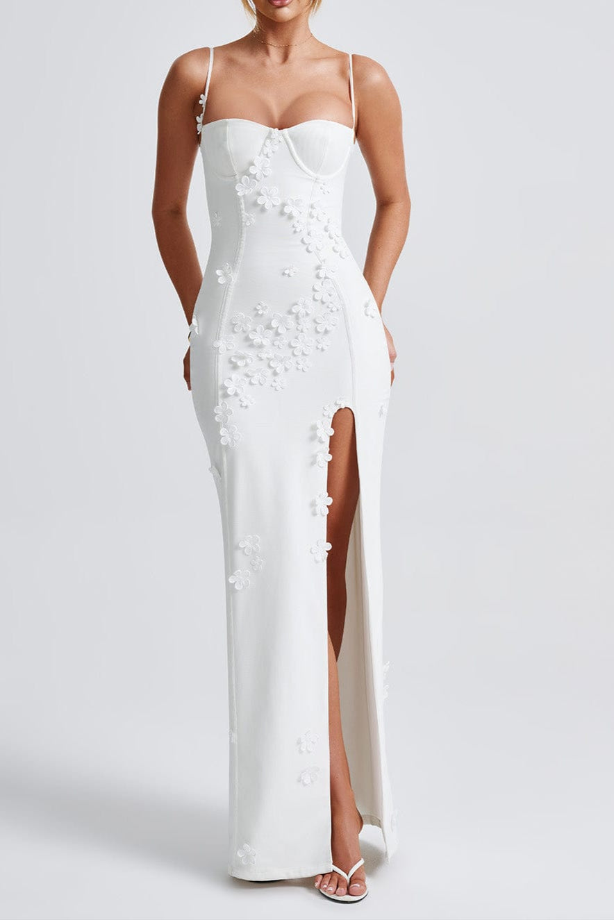 dalary-maxi-dress-ivory-lined-dress-babyboo-fashion-31847985119295 DALARY IVORY LINED MAXI DRESS - ELEGANT OCCASION