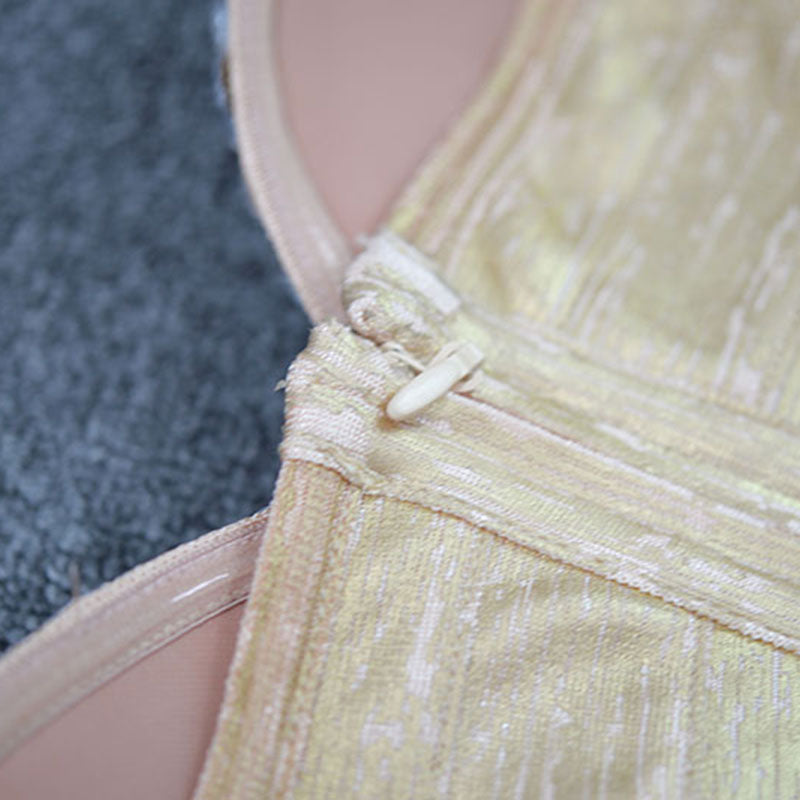 DAPHNE CRYSTAL MINI DRESS, SLEEVELESS STRAPLESS COCKTAIL