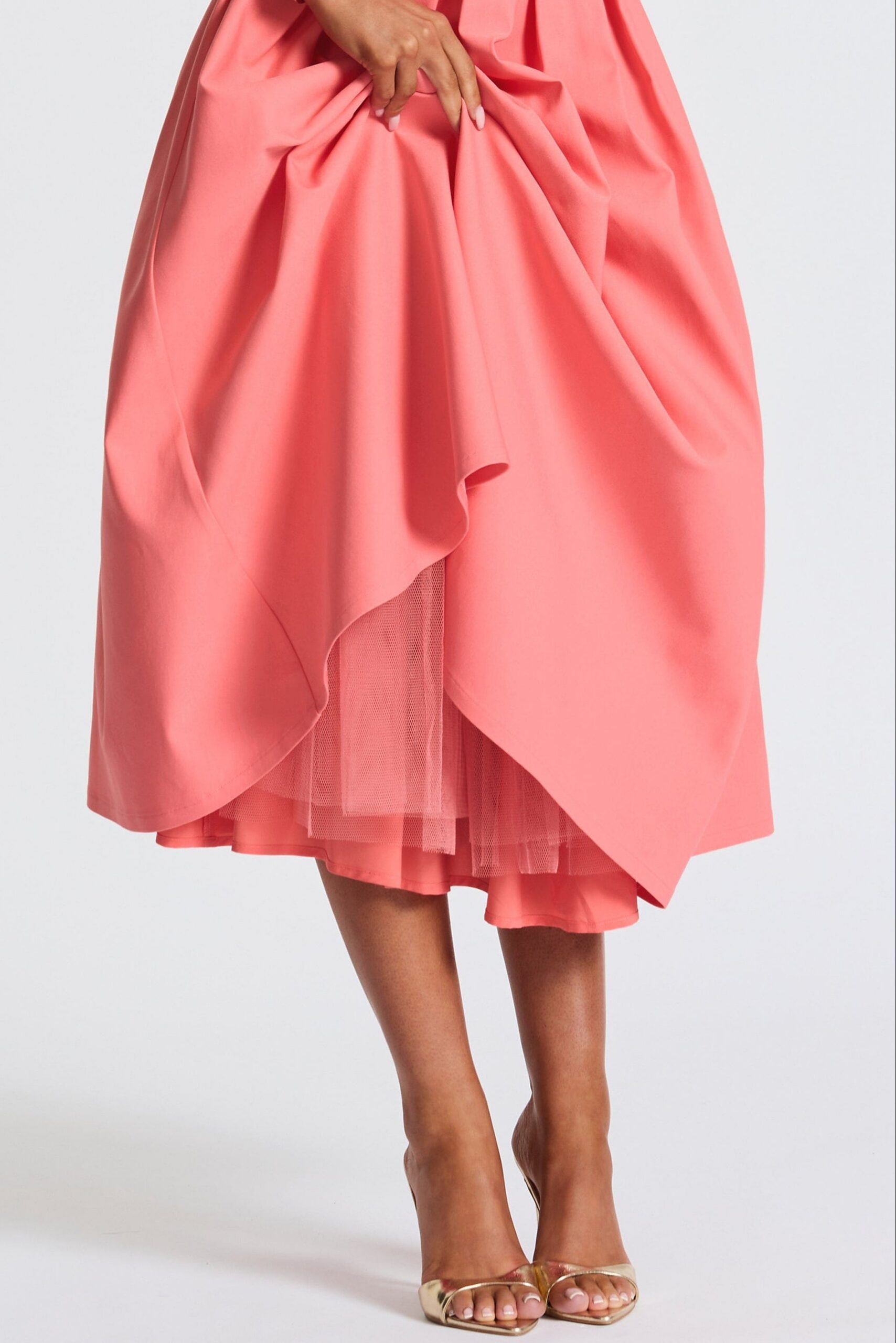edith-midi-dress-coral-pink-dress-babyboo-fashion-1153165773 CORAL EDITH EMBROIDERED MIDI DRESS FOR WEDDING GUEST