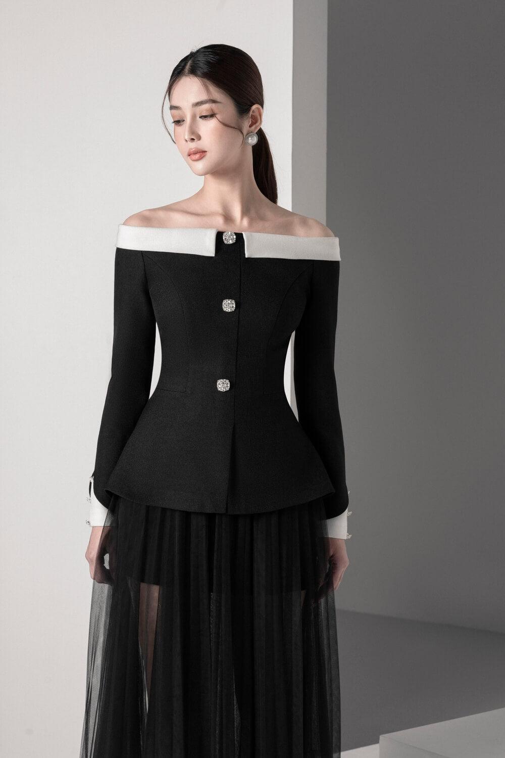 ELAINE OFF-SHOULDER TOP FOR DATE NIGHT