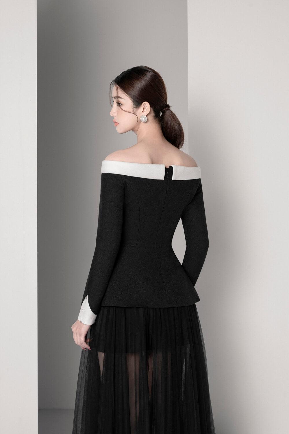 ELAINE OFF-SHOULDER TOP FOR DATE NIGHT