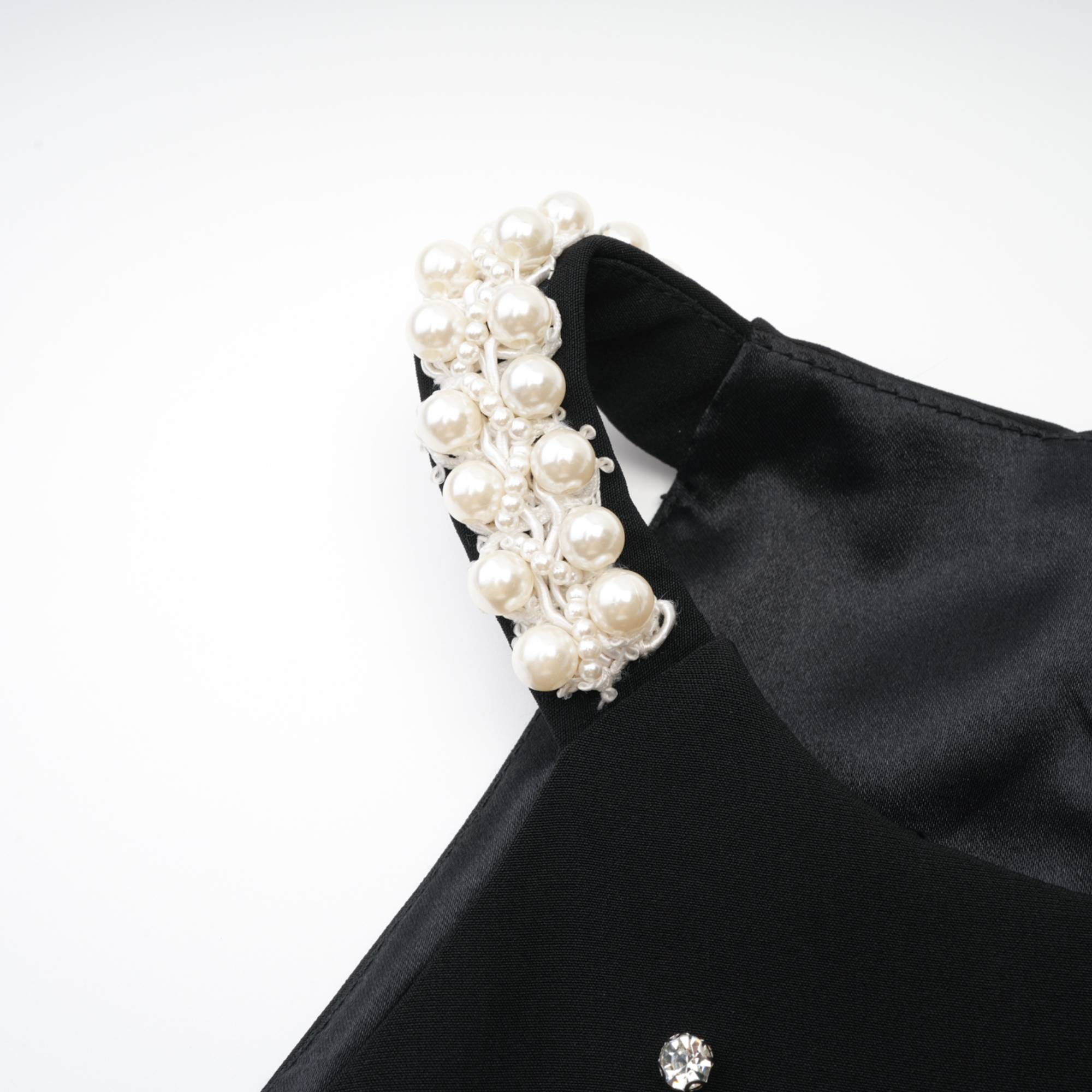 OFF SHOULDER BLACK MINI DRESS FOR PARTY