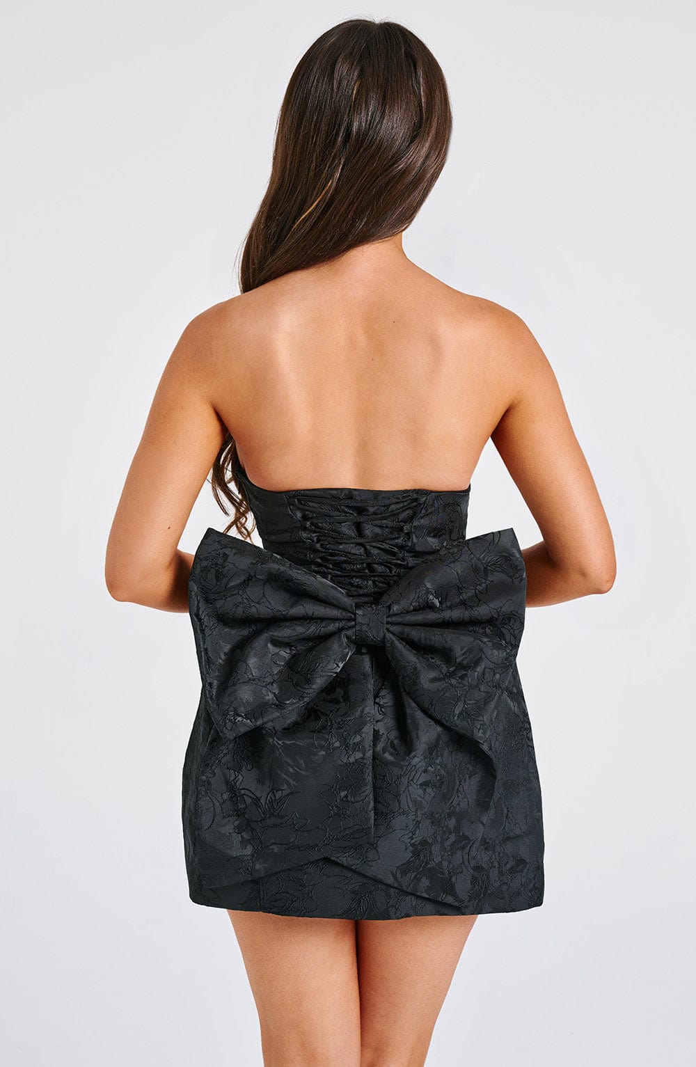 ELENORA MINI DRESS BLACK COCKTAIL PARTY