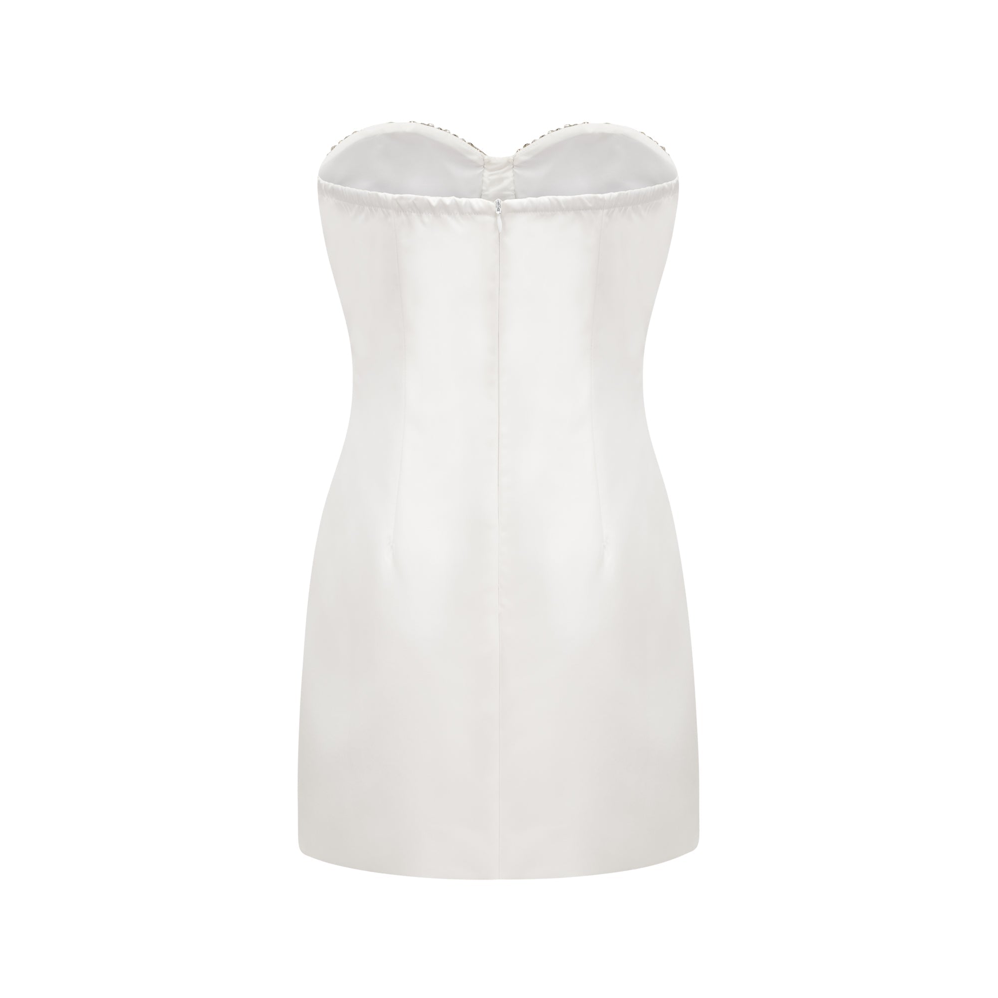 EMMELINE CRYSTAL MINI DRESS – GLAM PARTY SILHOUETTE