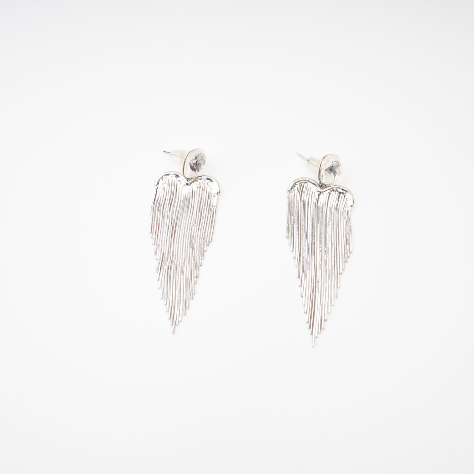 eulalie-silver-tassel-earrings-203836 EULALIE SILVER TASSEL EARRINGS FOR HOLIDAY PARTIES