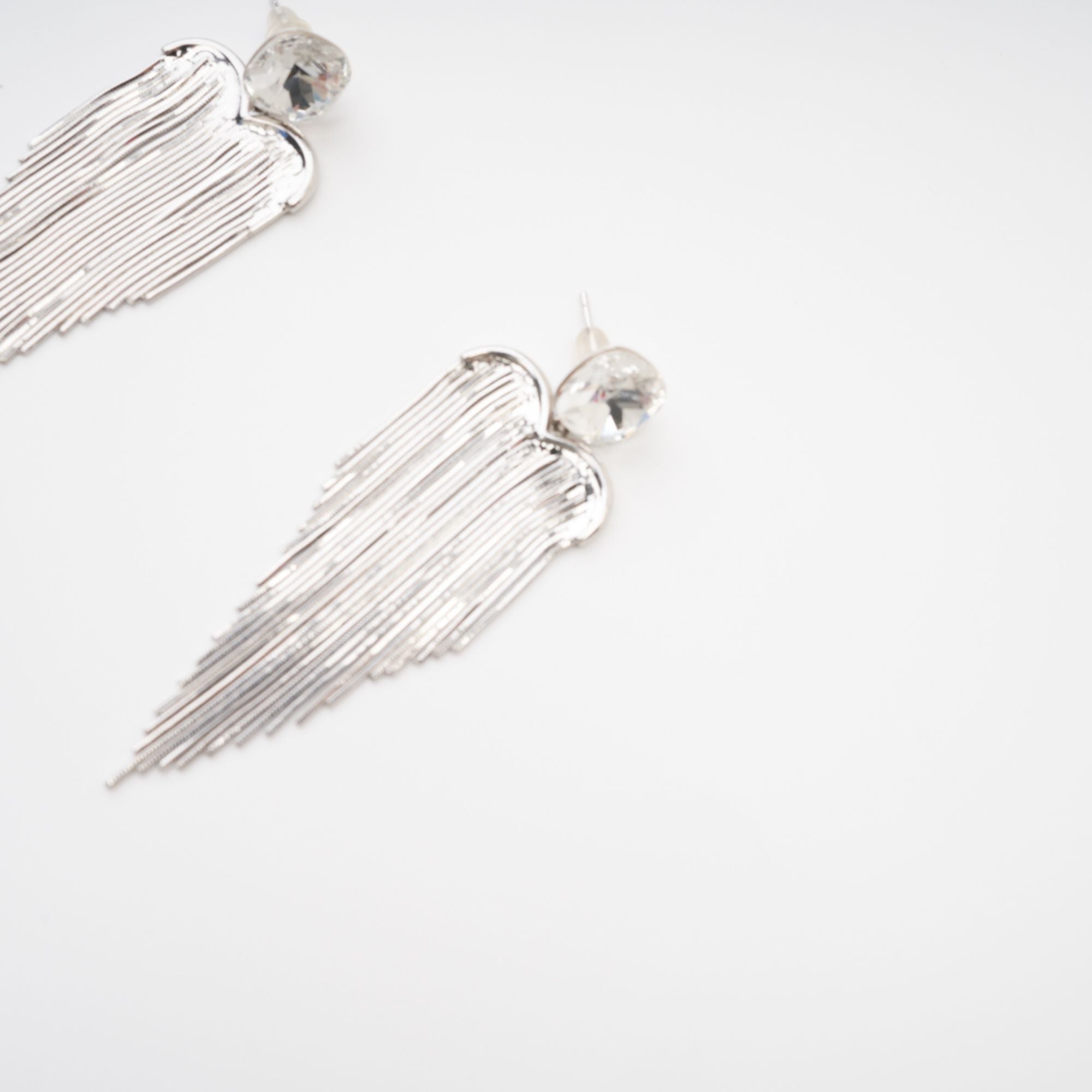 eulalie-silver-tassel-earrings-411967 EULALIE SILVER TASSEL EARRINGS FOR HOLIDAY PARTIES
