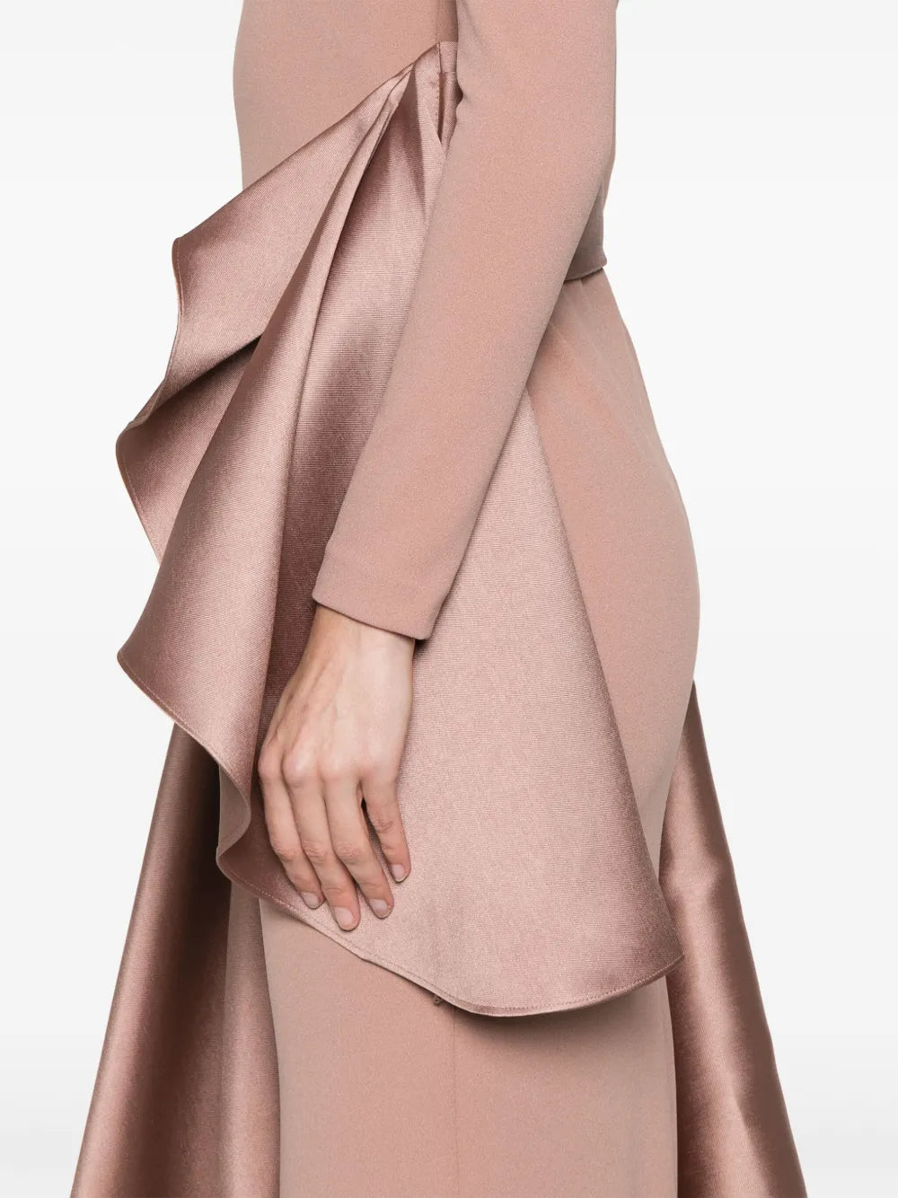 MIRANDA RUFFLE MAXI DRESS FOR WEDDING GUEST