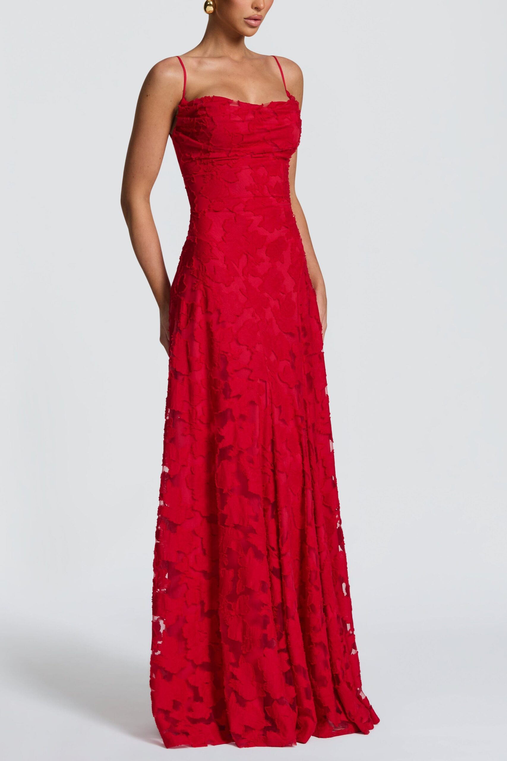 RED FRANCIS MAXI DRESS FORMAL