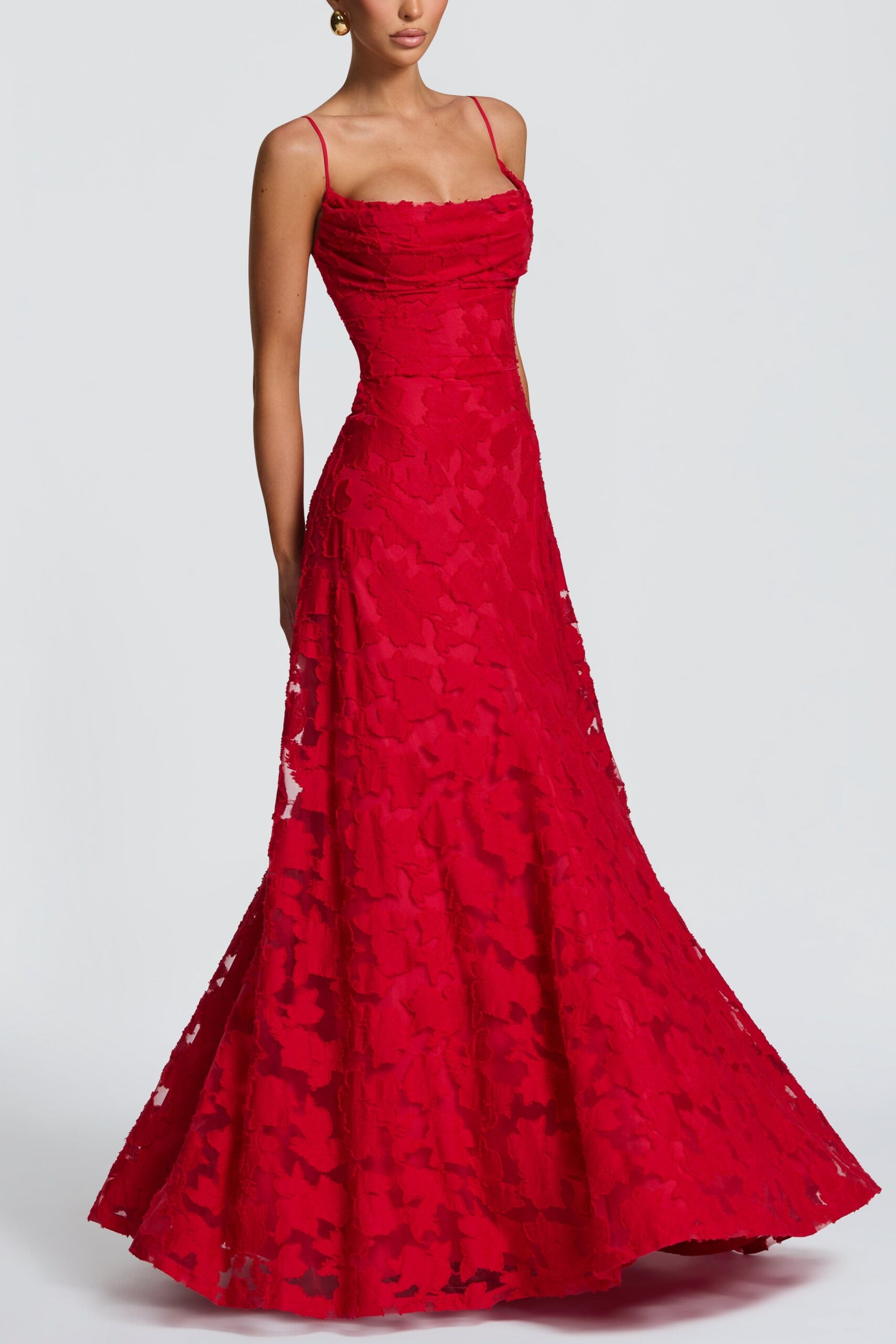RED FRANCIS MAXI DRESS FORMAL