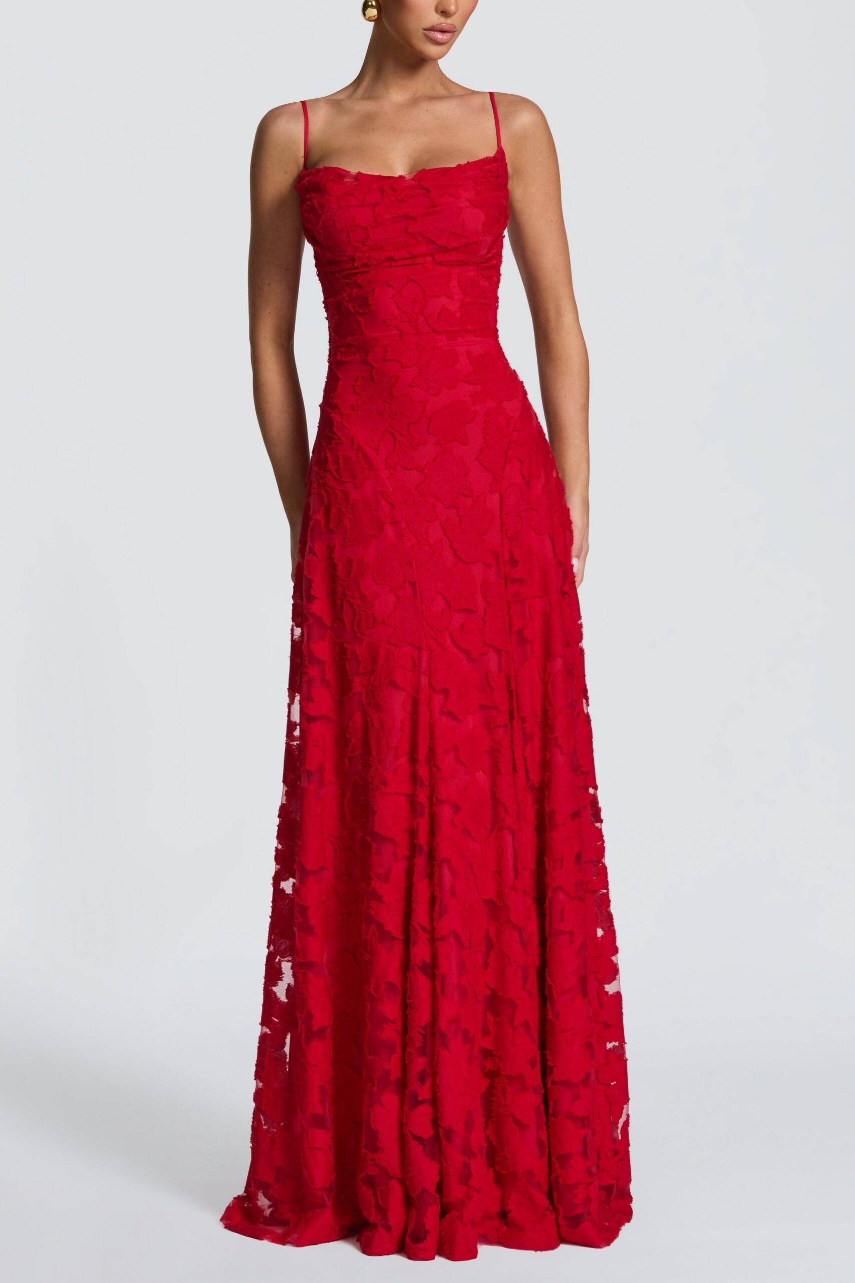 RED FRANCIS MAXI DRESS FORMAL