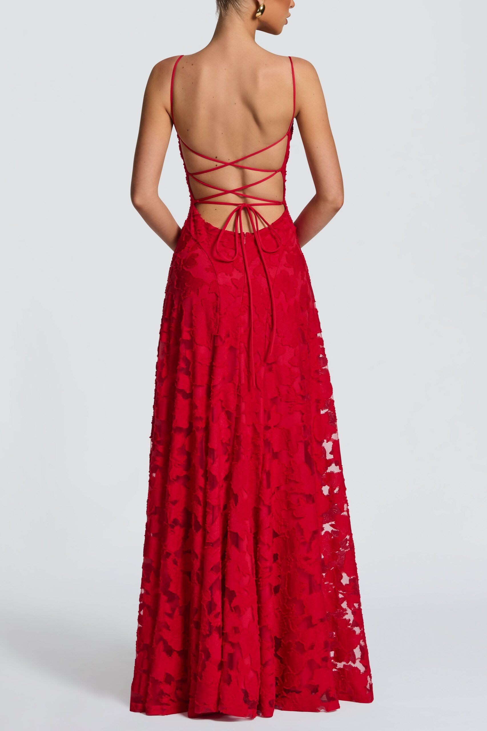 RED FRANCIS MAXI DRESS FORMAL