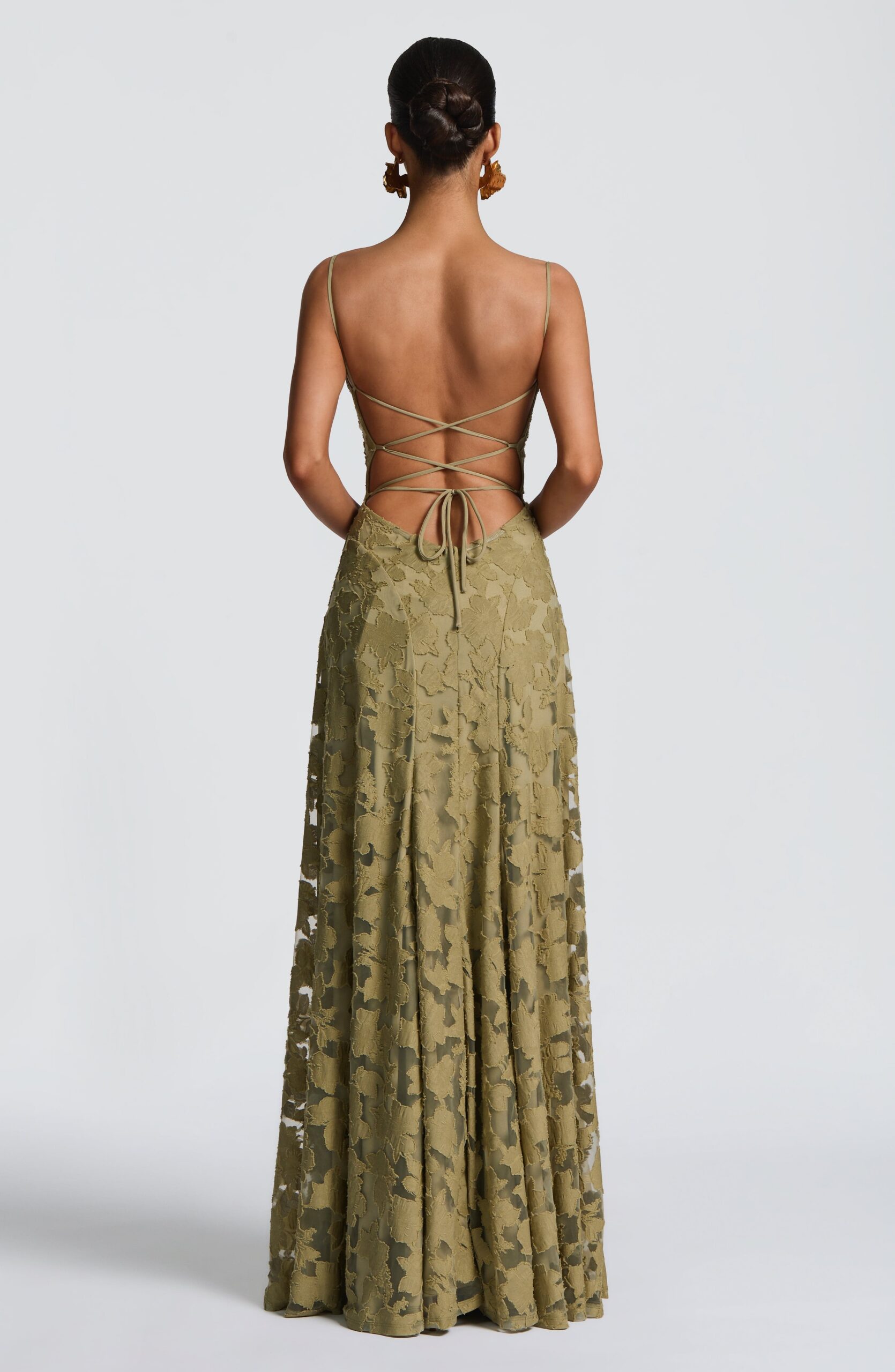 FRANCIS SAGE MAXI DRESS - ELEGANT WEDDING GUEST