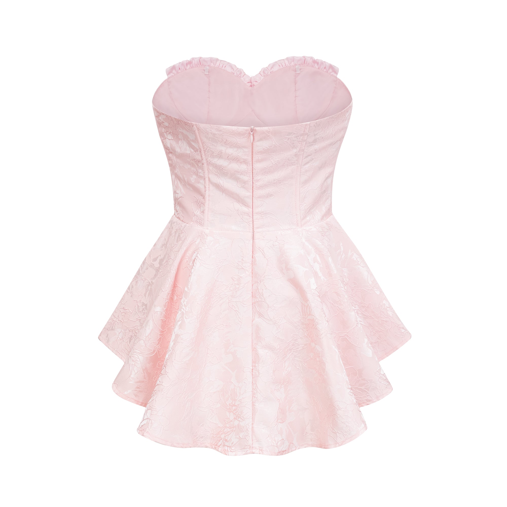 GEMMA JACQUARD MINI DRESS FOR PARTY