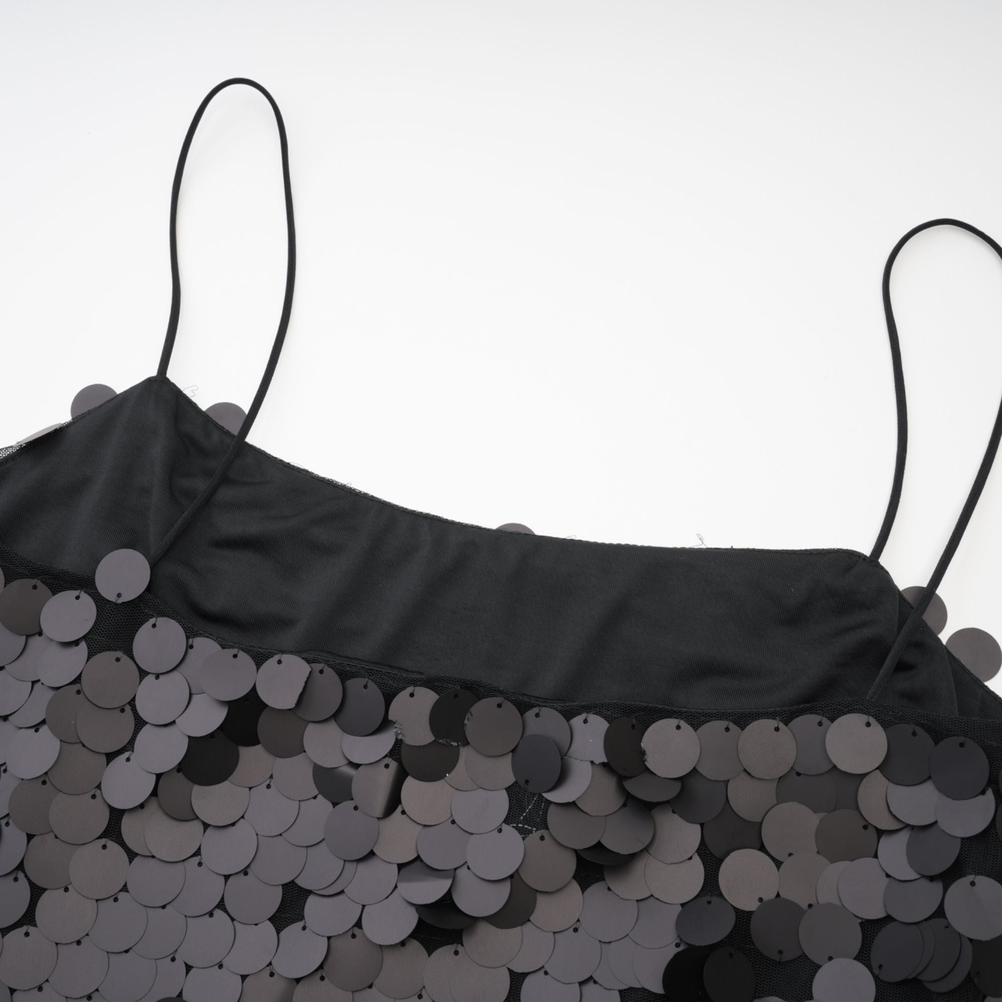 SEQUIN EMBELLISHED DRESS FOR EVENING PARTY
