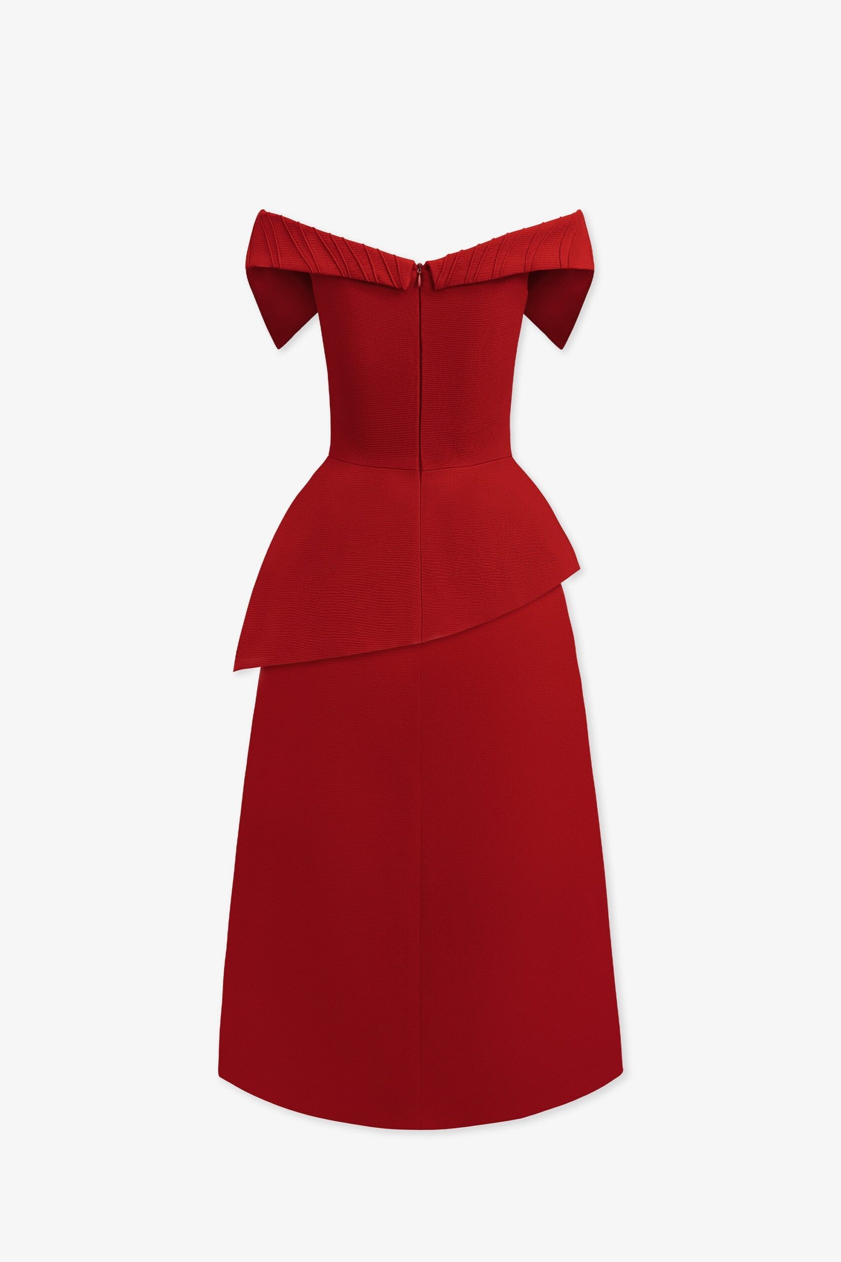 HARPER OFF-SHOULDER RED SET FOR DATE NIGHT