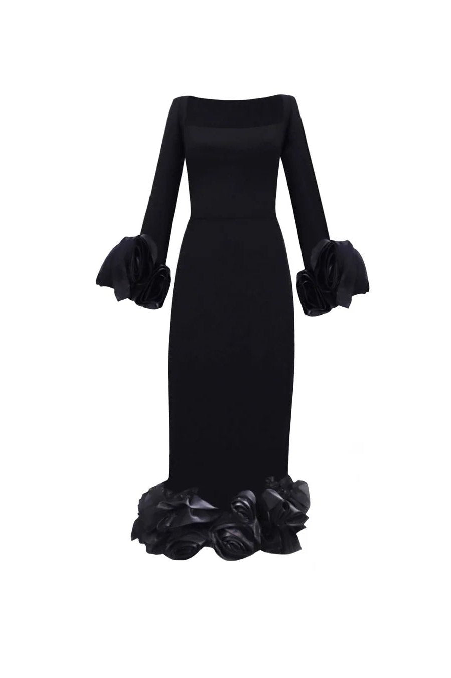 JELENA FLOWERS MIDI BANDAGE DRESS FOR PARTY