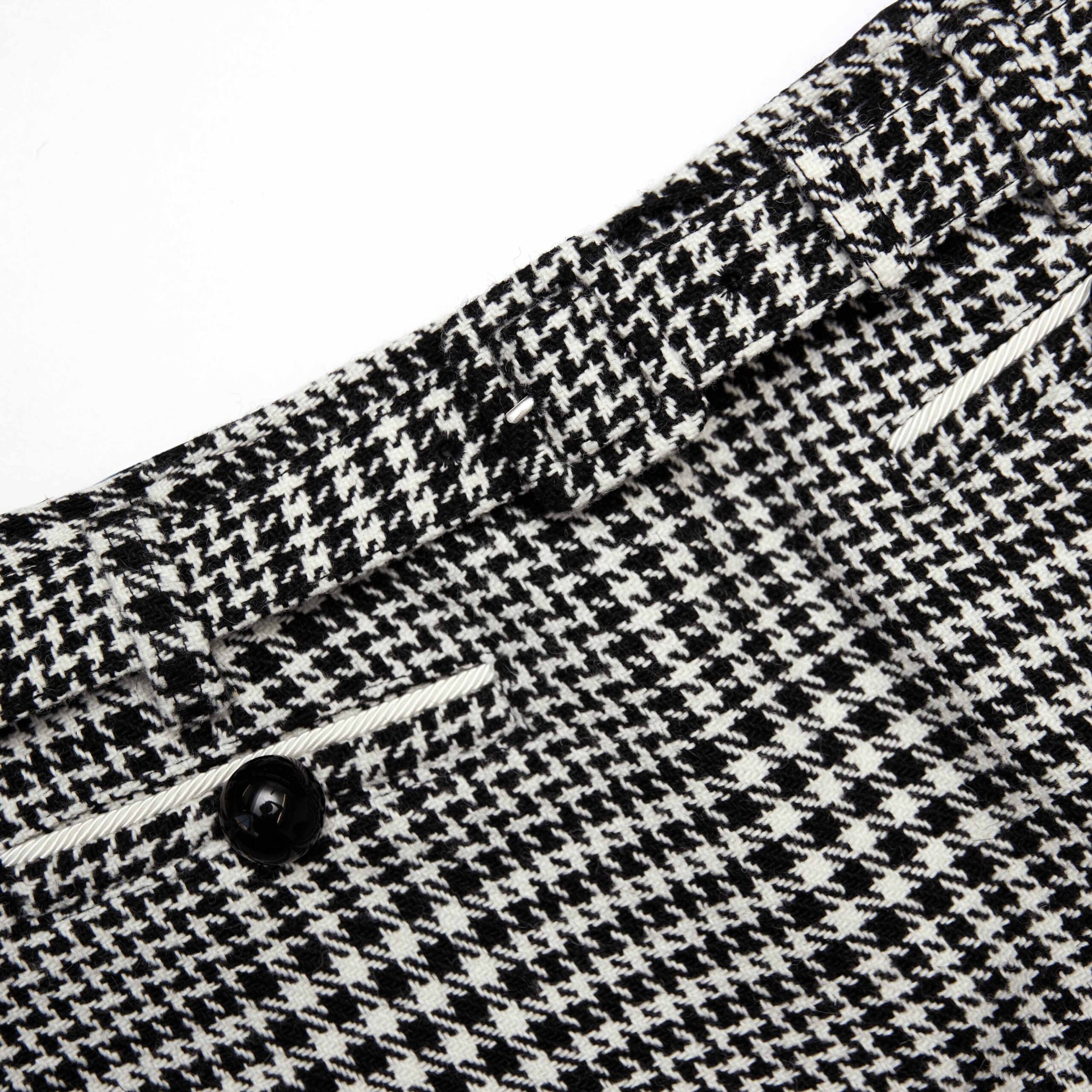 PRINCE OF WALES CHECK BLOUSE, OFFICE WEAR TOP