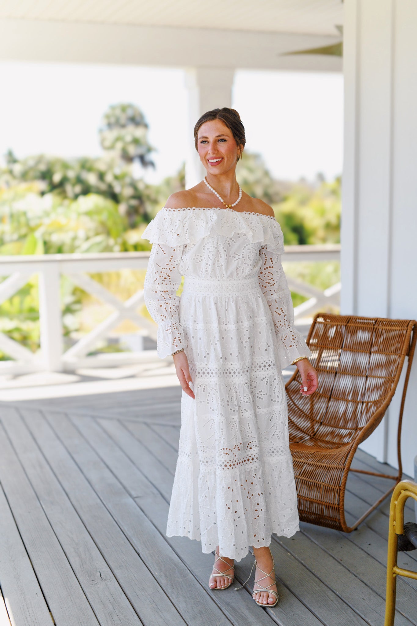 image_6aab3ab4-a2fd-4fa1-9627-dd970e76ca2a ALLISON OFF-SHOULDER LACE DRESS WHITE