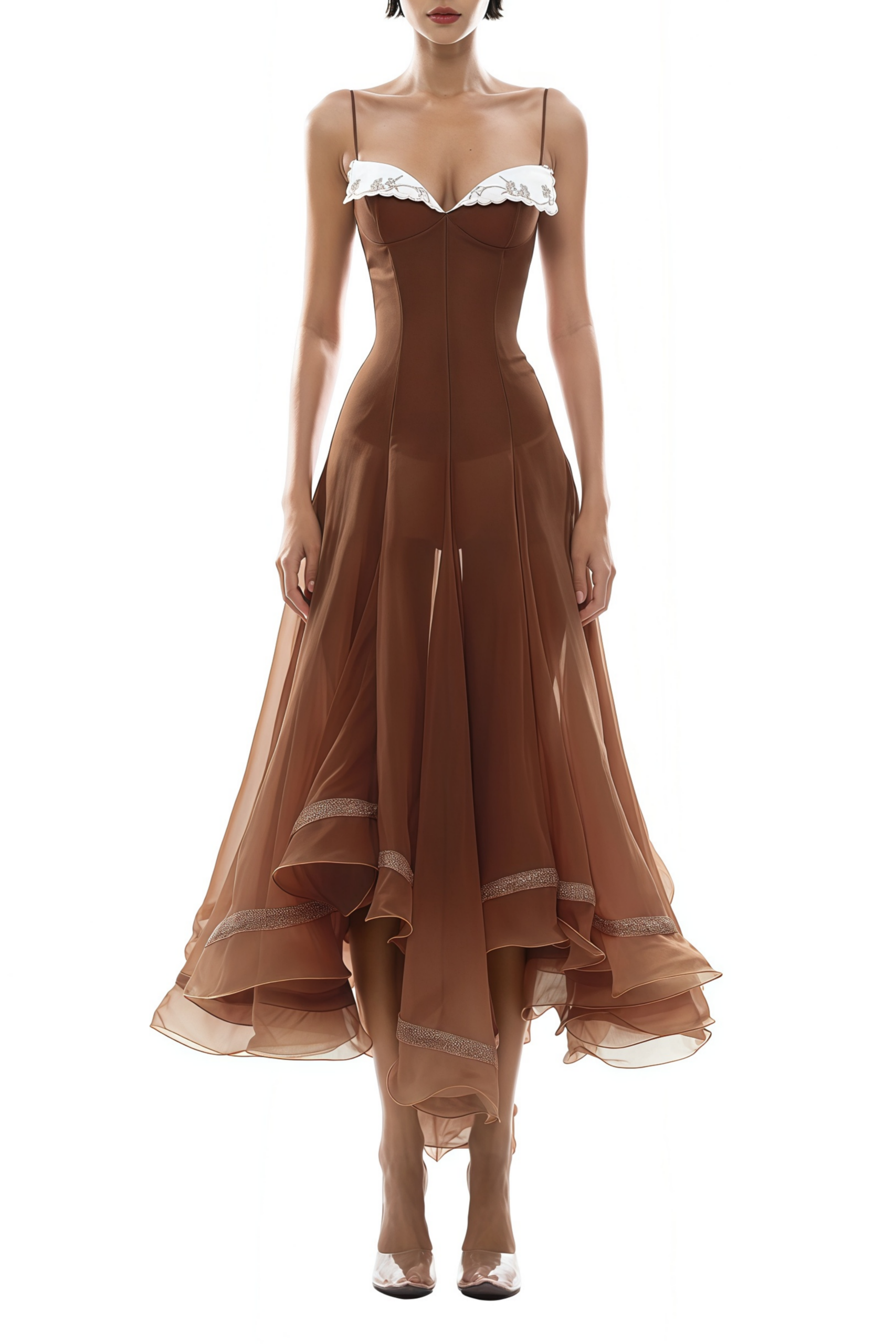 imageye___-_imgi_3_027_Catalogue_LIANEDRESS_1 XAVIERA RUST ASYMMETRICAL MIDI DRESS BROWN