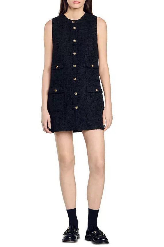 imgi_109_14022884_fpx VALERIE SLEEVELESS TWEED MINI DRESS BLACK