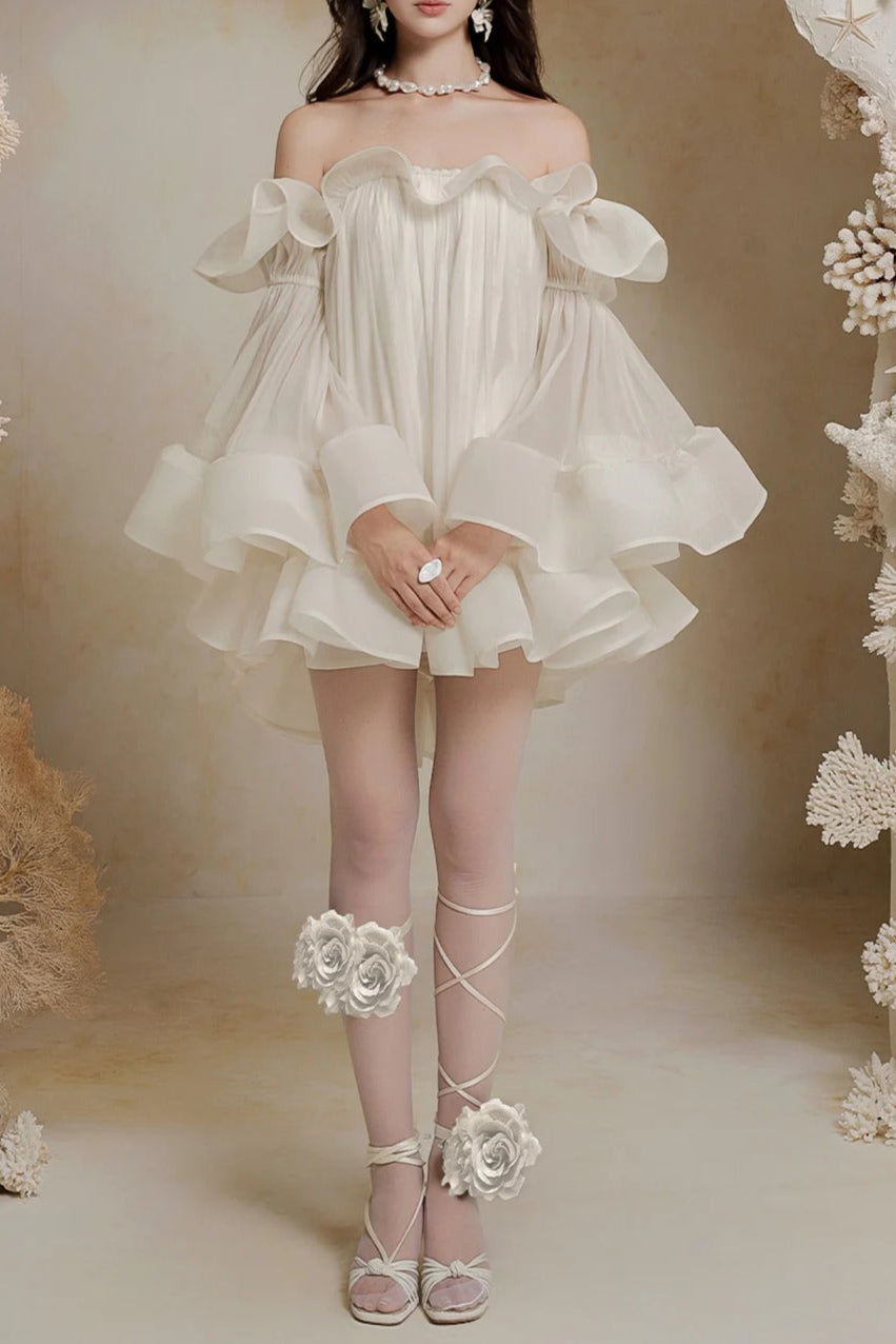 imgi_171_IMG_1756_510c5db5-7e16-4174-85c3-67bde55f4cc2 BERNICE WHITE RUFFLE CRINKLE MINI DRESS
