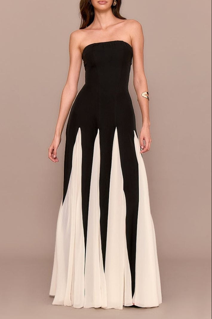 imgi_174_4e5184f9-103a-415f-bf76-d4d03d6c0be8 BLACK BANDEAU CHIFFON PLEATED MAXI DRESS