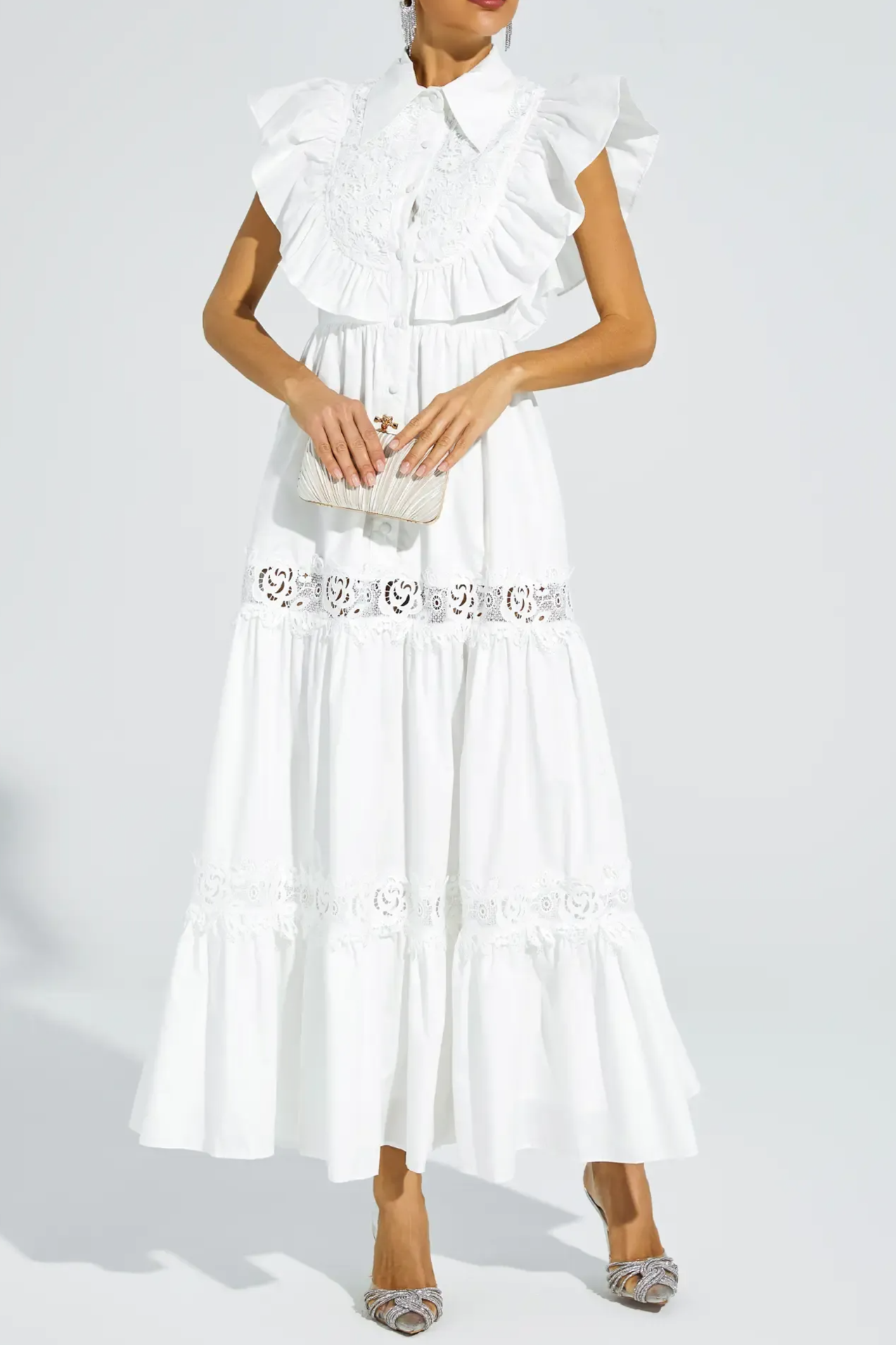 imgi_21_Wesley-_4_-1 WHITE SLEEVELESS RUFFLE MIDI DRESS