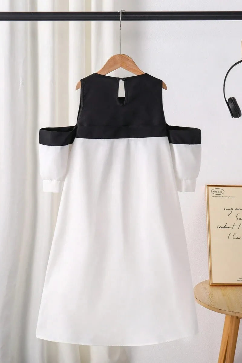EVELYN OFF-SHOULDER BOW MINI DRESS FOR PARTY