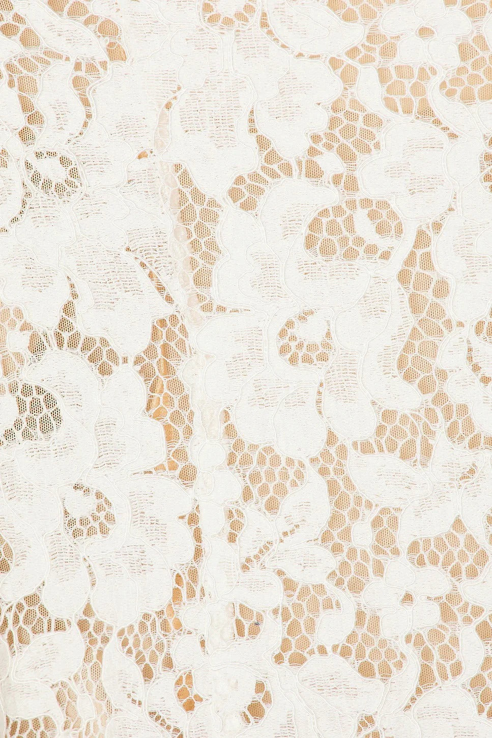V-NECK LACE BLAZER SET WHITE WEDDING