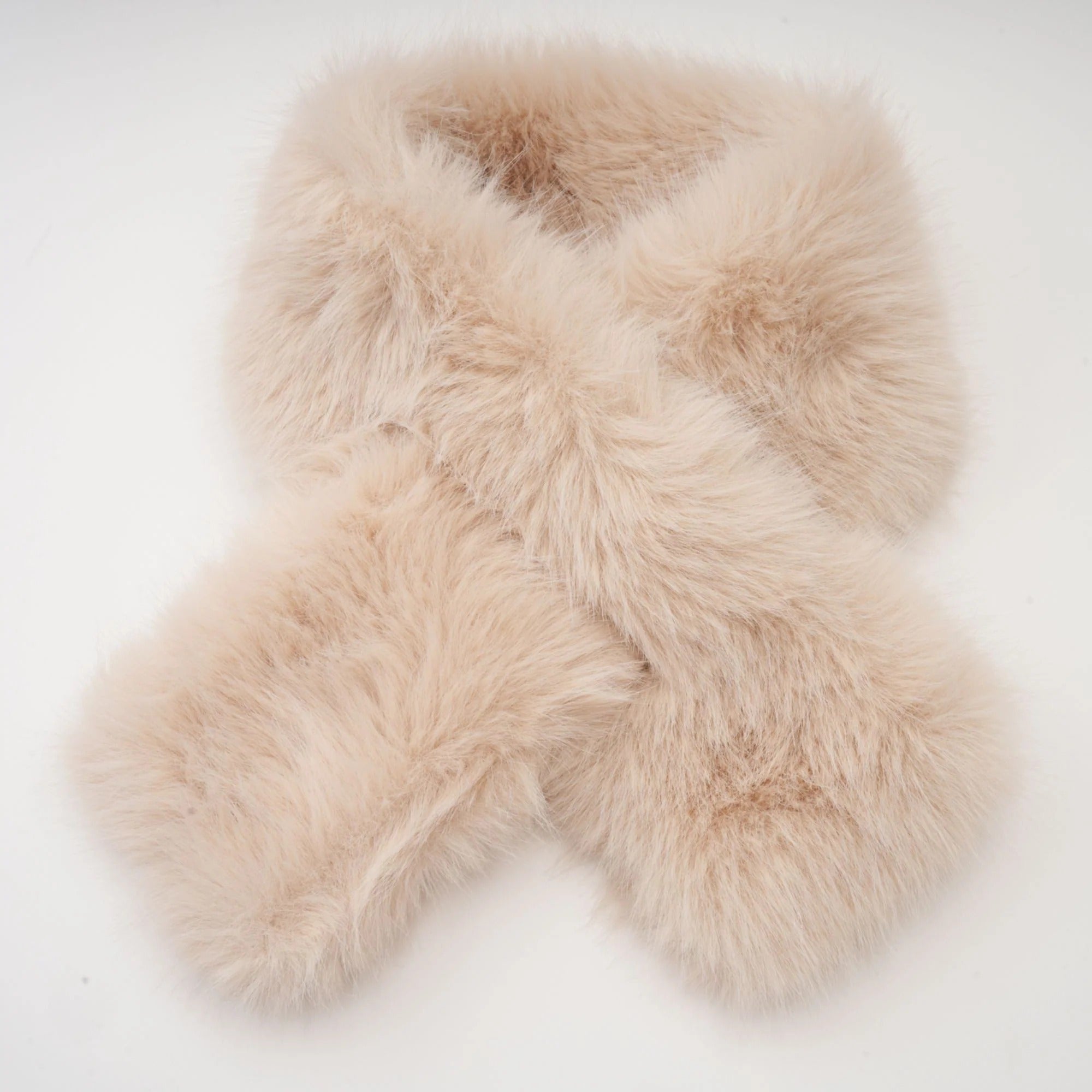 ROSELLA DETACHABLE CAPE FAUX FUR COAT