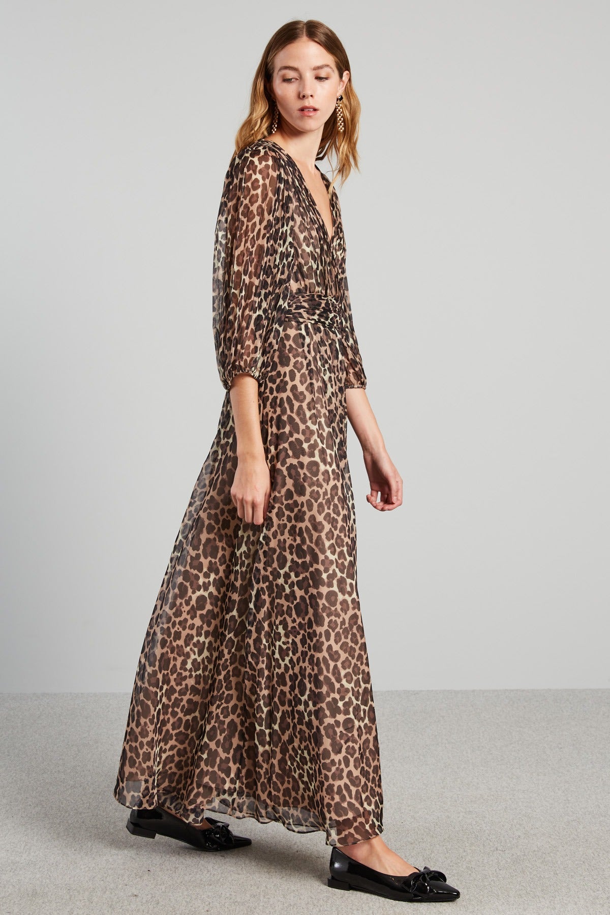 imgi_63_8226584005011-d-2dape-abito LONG CHIFFON V-NECK MAXI DRESS FOR WEDDING