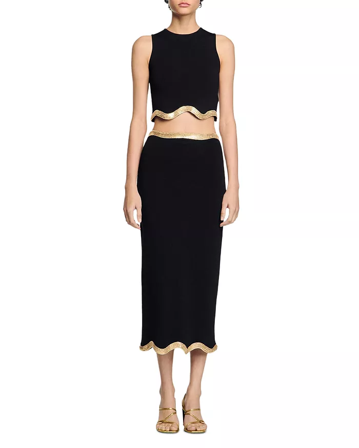 imgi_66_14504643_fpx BLACK CROPPED CHAIN DETAIL JUMPER FOR NIGHT OUT