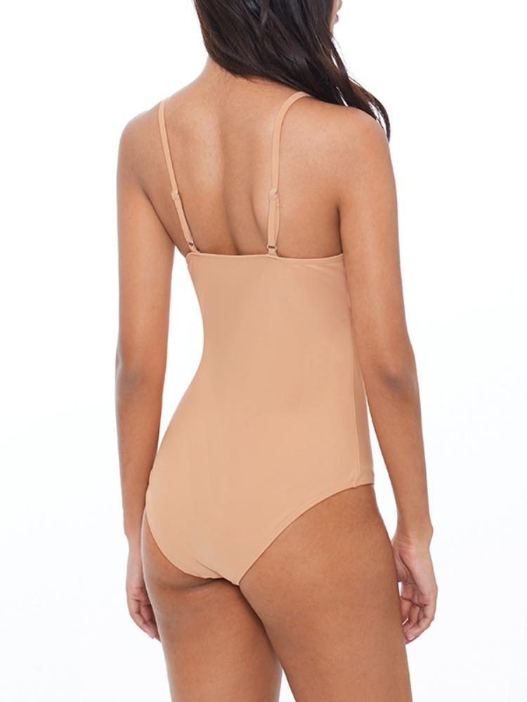 IRENE BUTTERFLY EMBROIDERED ONE-PIECE SWIMSUIT