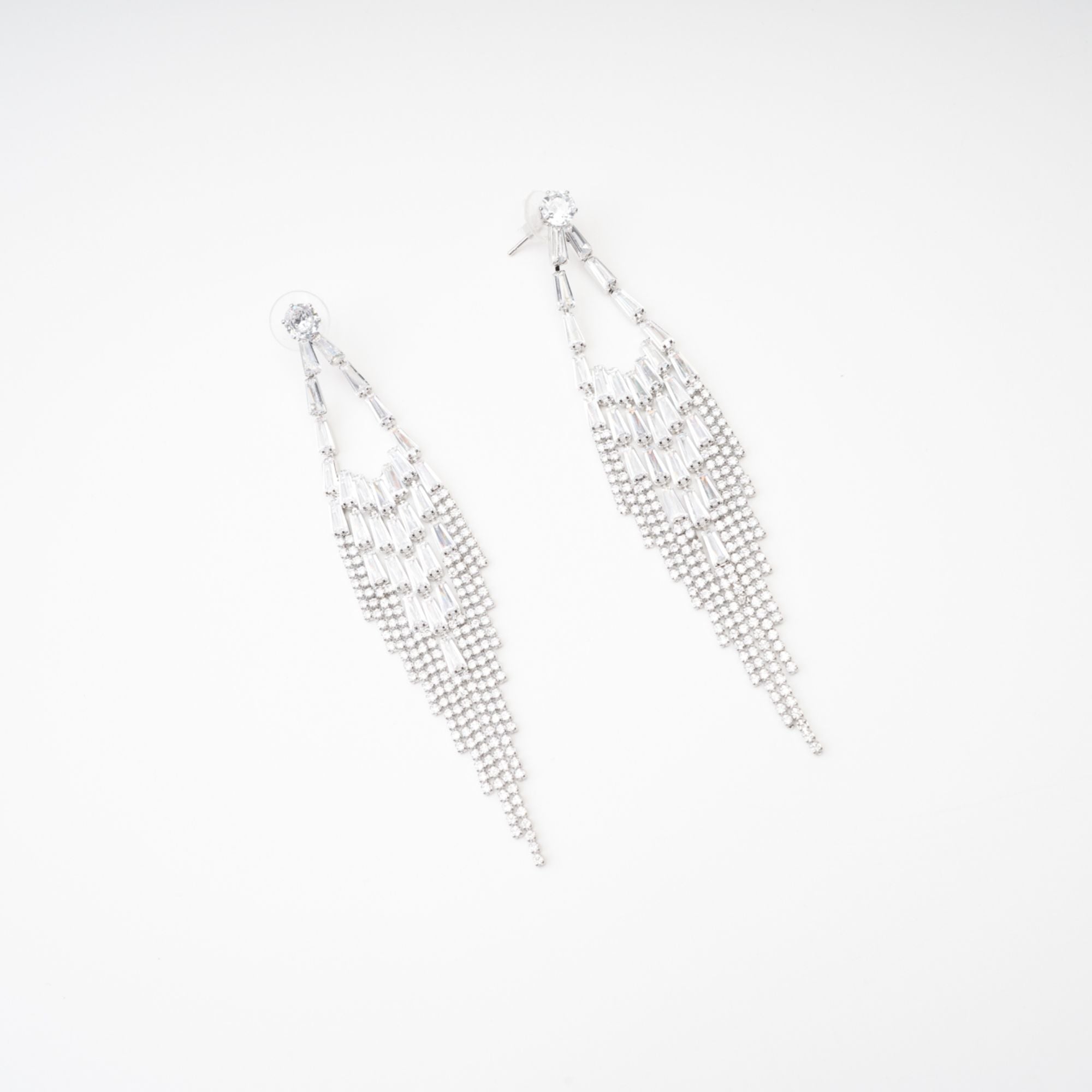 ISABELLE CRYSTAL DROP EARRINGS FOR WEDDING