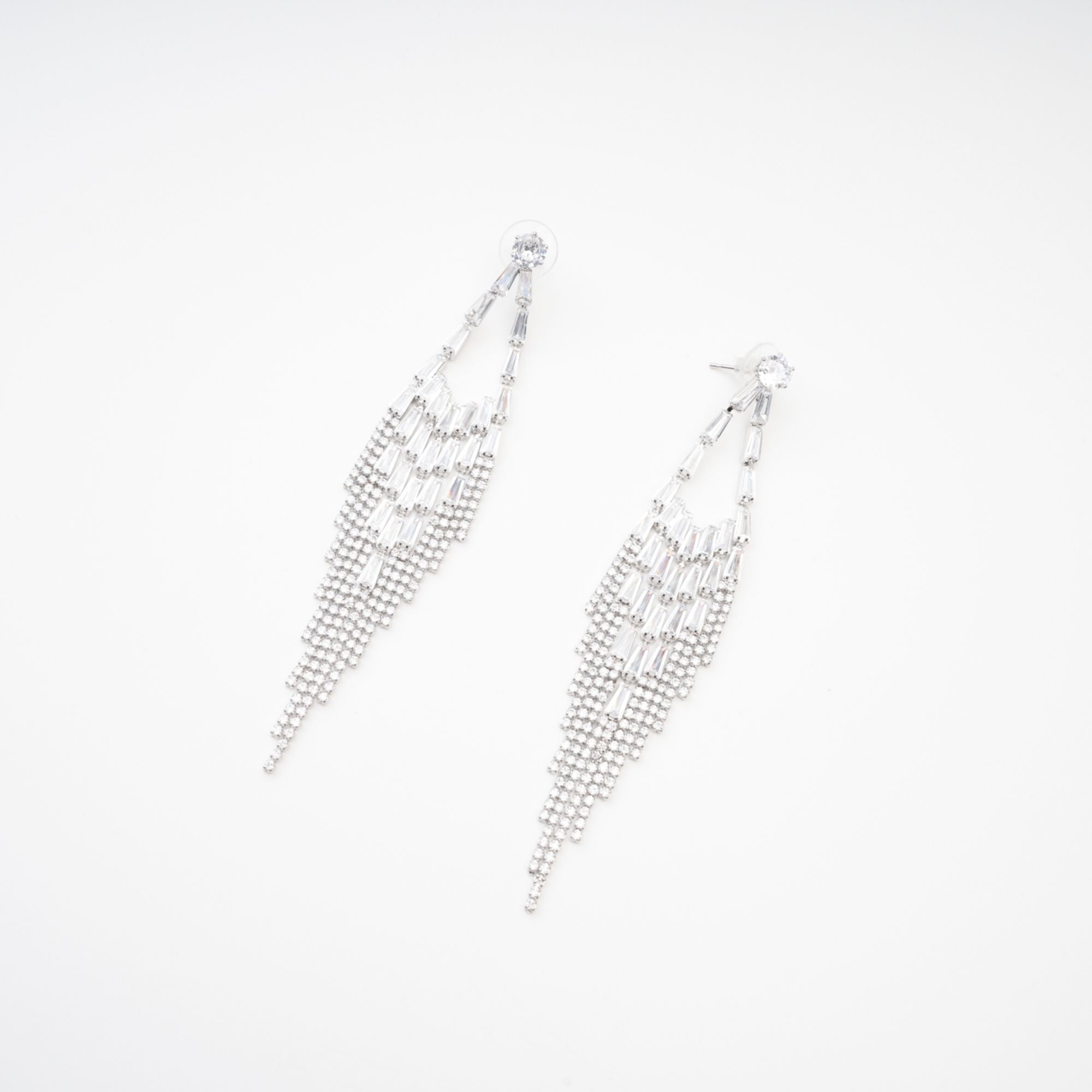 ISABELLE CRYSTAL DROP EARRINGS FOR WEDDING