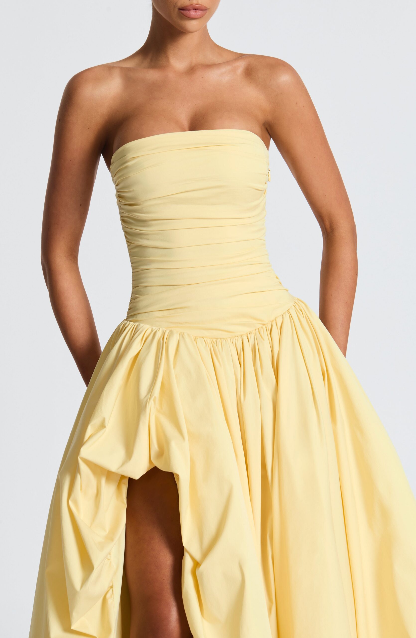 JILLIAN LEMON MAXI DRESS - WEDDING GUEST