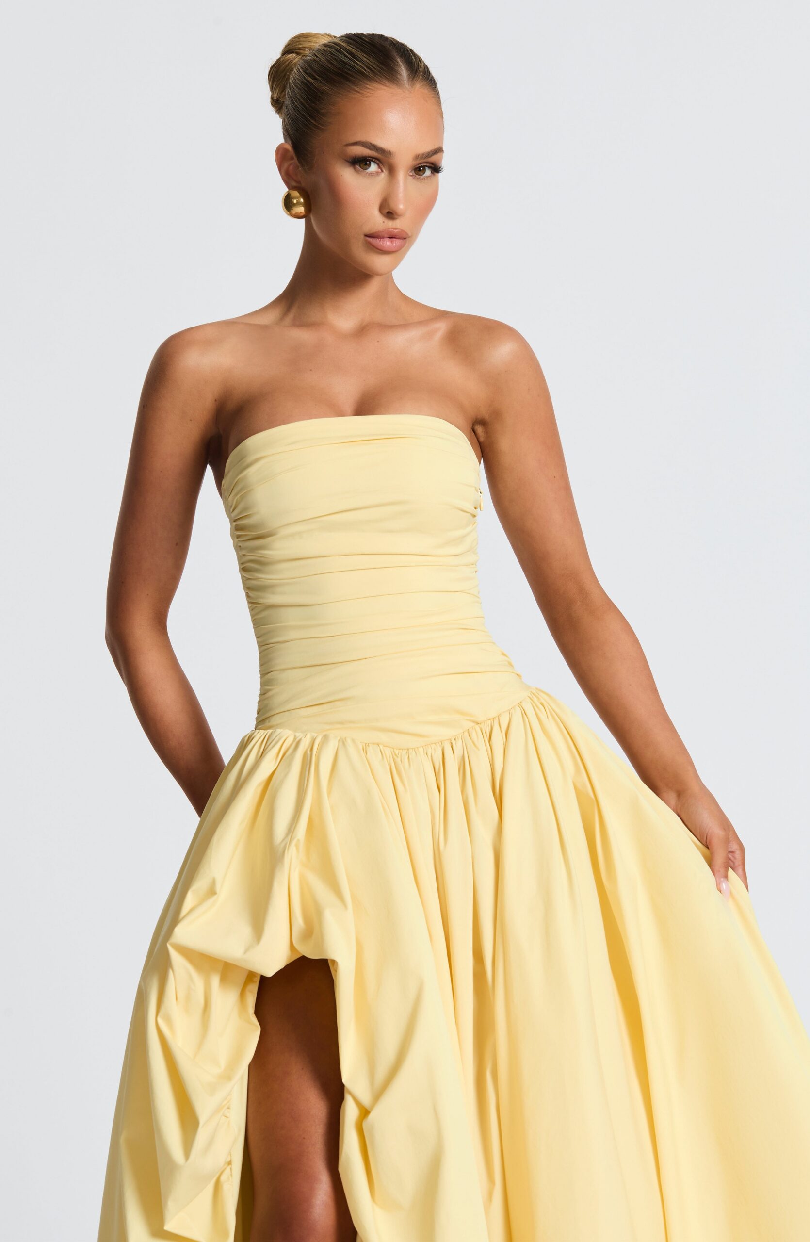 JILLIAN LEMON MAXI DRESS - WEDDING GUEST