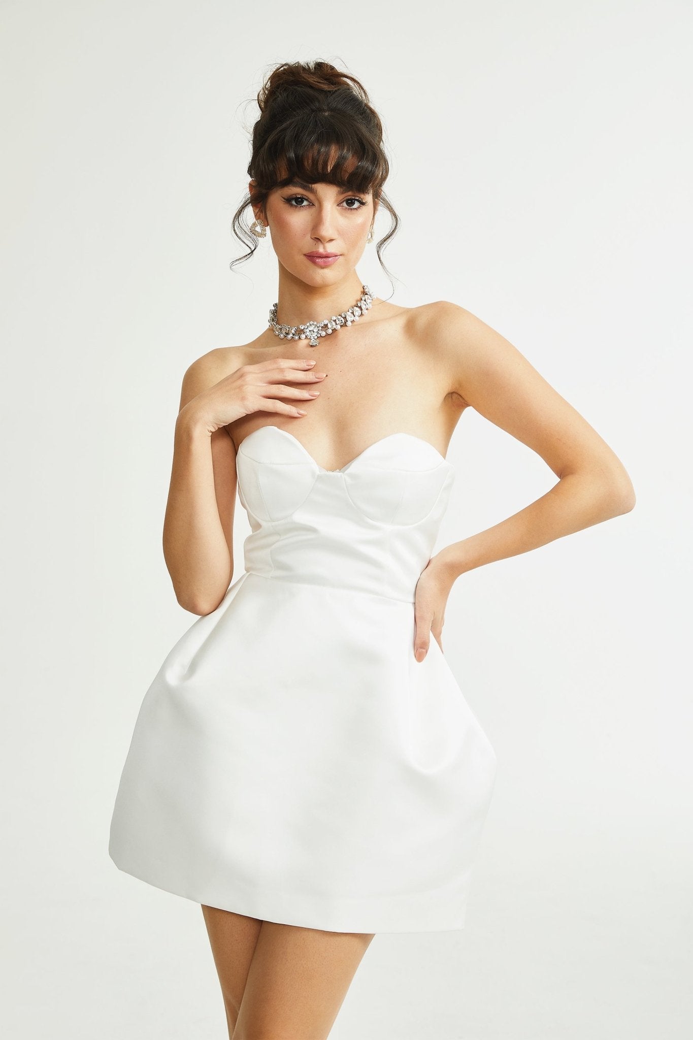 LAURE BUSTIER MINI DRESS FOR COCKTAIL PARTY