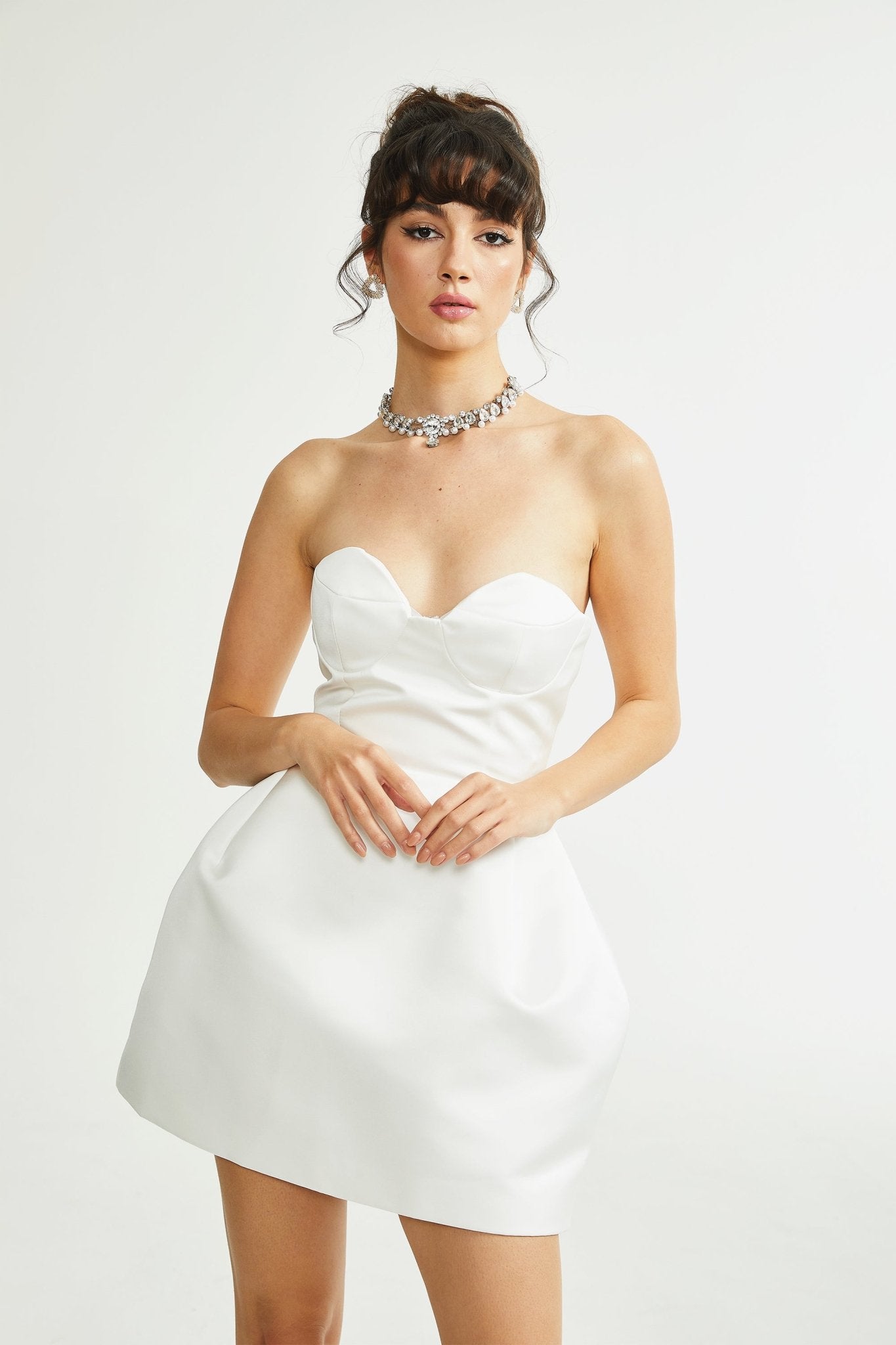 LAURE BUSTIER MINI DRESS FOR COCKTAIL PARTY