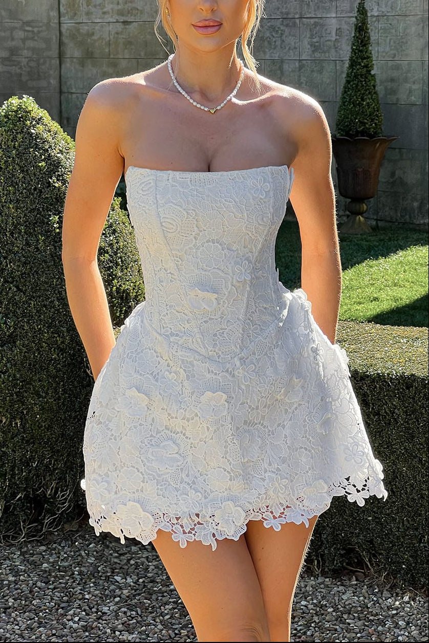 leona-mini-dress-ivory-dress-babyboo-fashion-31703978442815 LEONA MINI DRESS IVORY - ELEGANT COCKTAIL A-LINE