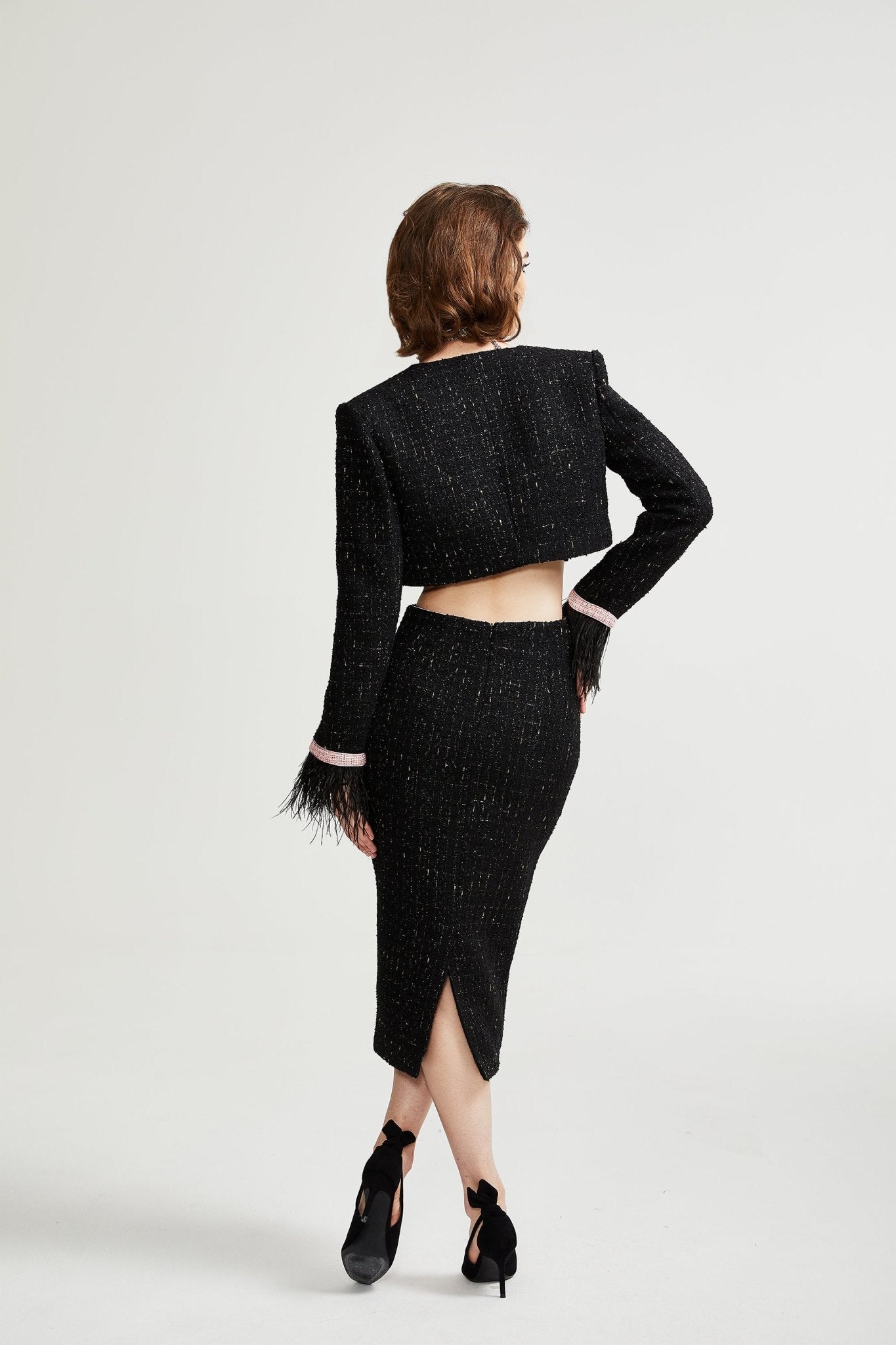 LÉONIE TWO-PIECE SET - CASUAL WEDDING GUEST OUTFIT