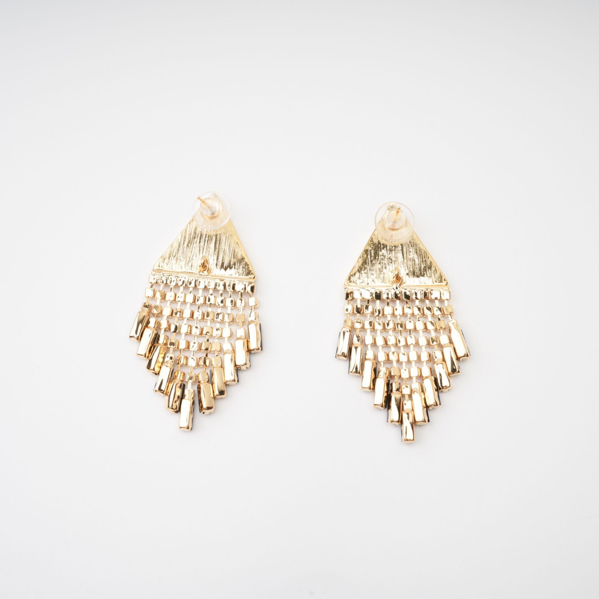 LISETTE TRIANGLE FRINGE EARRINGS FOR PARTIES