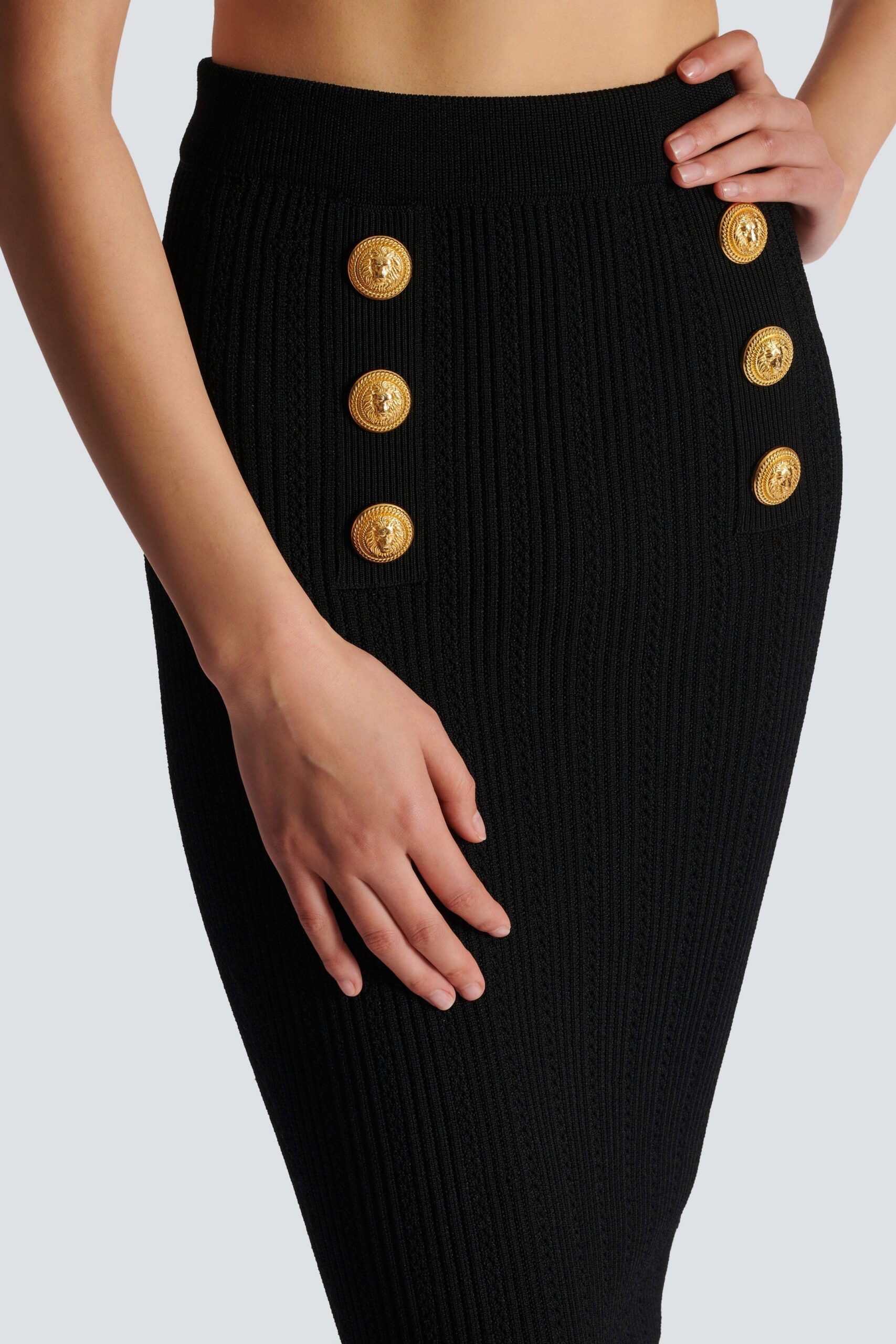 LYNN ONE SHOULDER KNIT SET - BLACK PARTY BODYCON