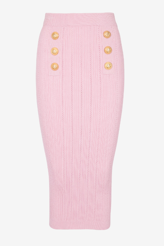 LYNN ONE SHOULDER KNIT SET - PINK DATE NIGHT