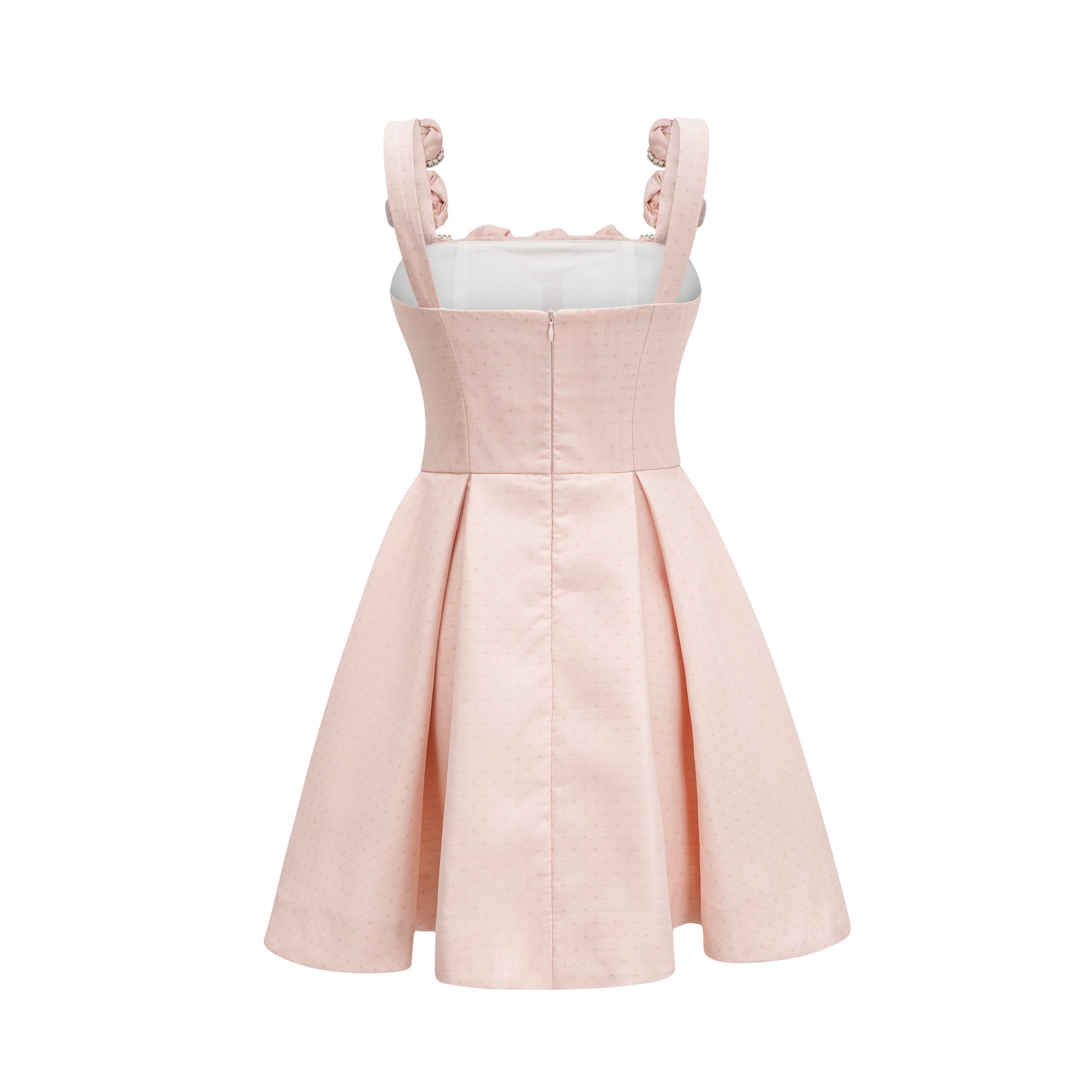 LYSANDRA ROSE A-LINE DRESS FOR WEDDING GUEST