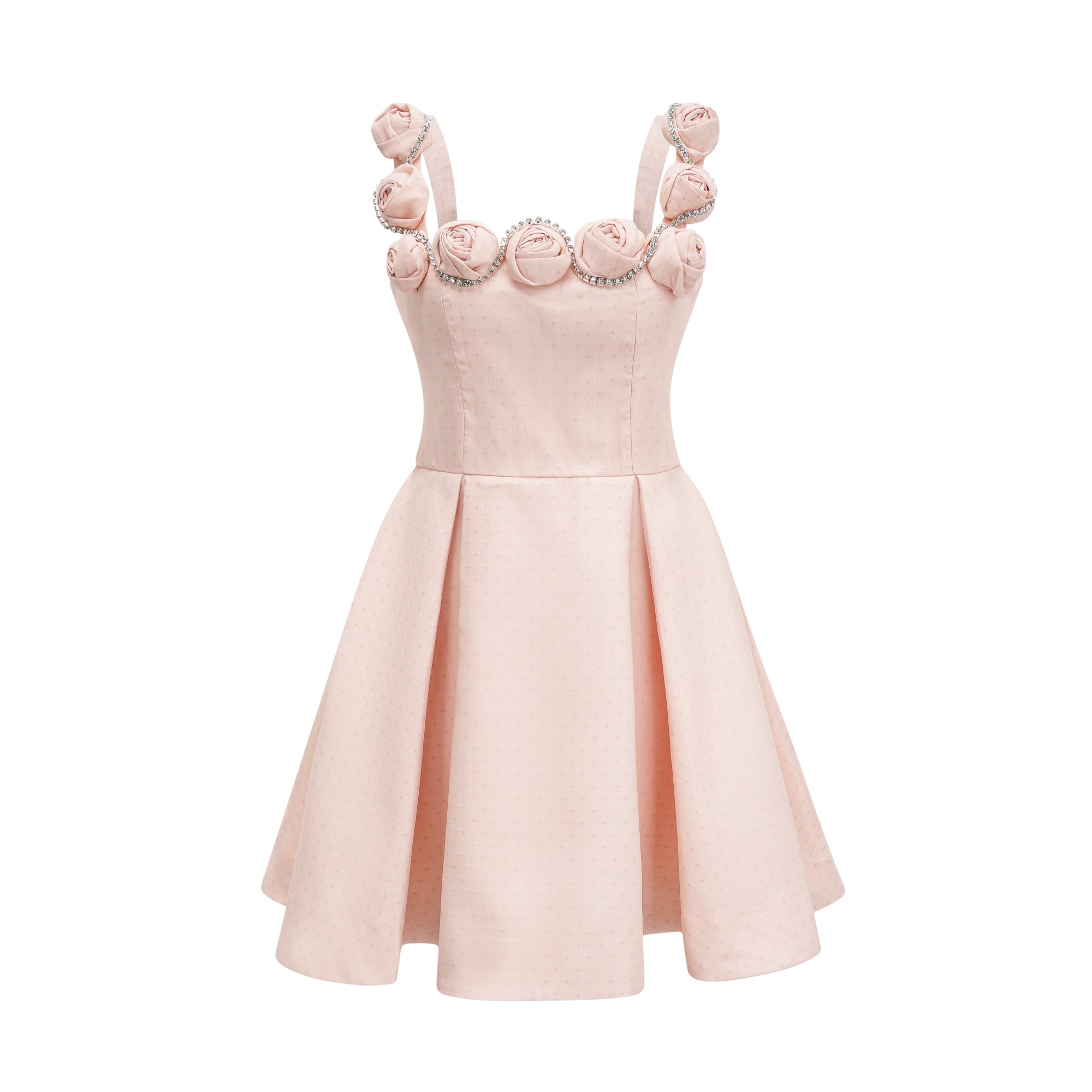 LYSANDRA ROSE A-LINE DRESS FOR WEDDING GUEST