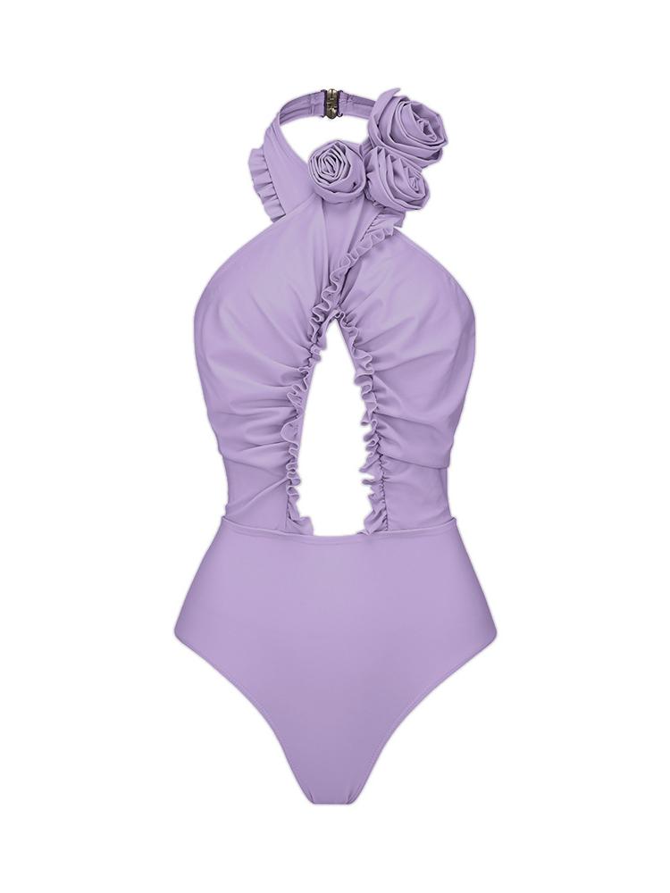 MADELINE EMBROIDERED FLORAL SWIM SET FOR VACATION