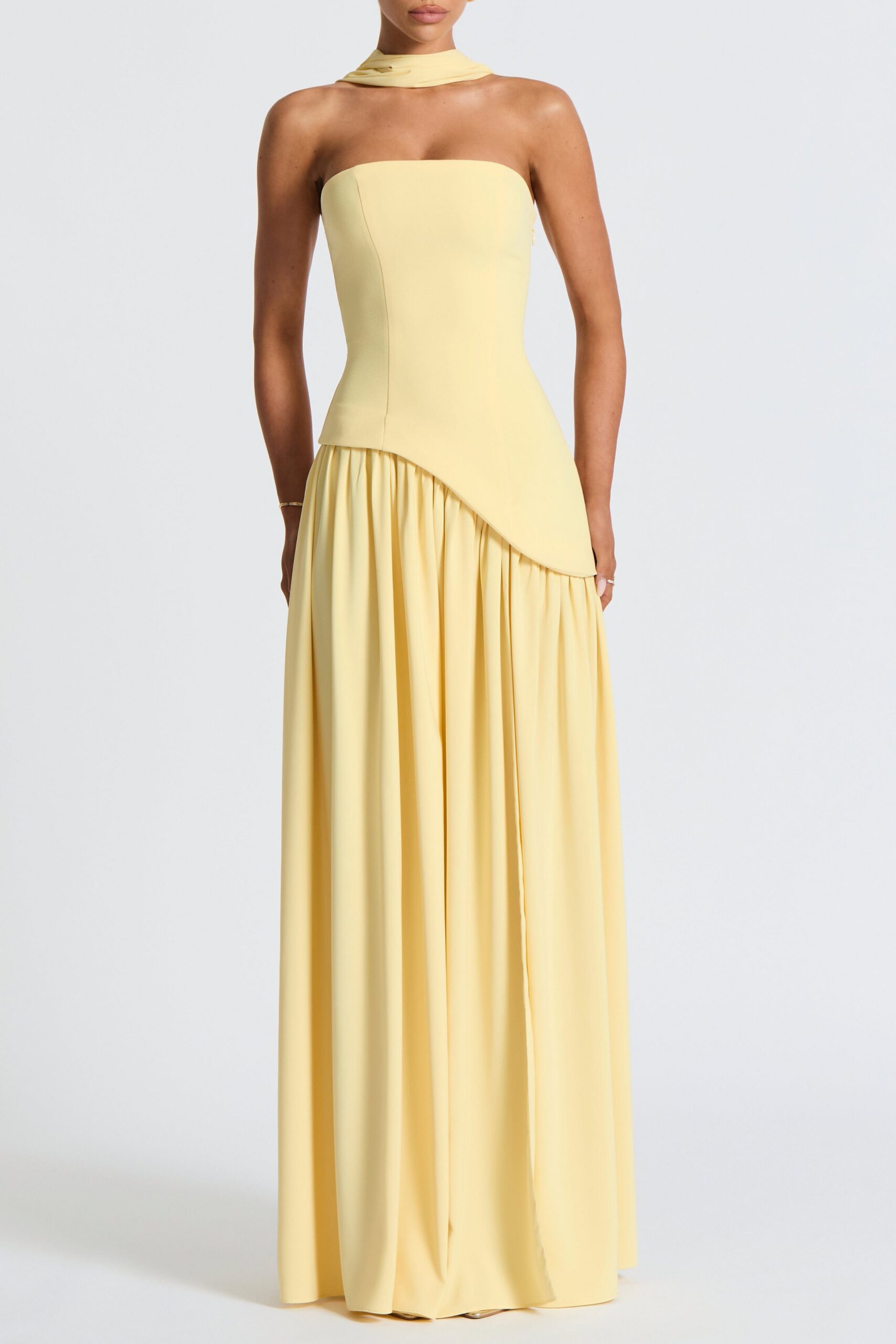 MALIYAH MAXI DRESS LEMON - SUMMER WEDDING GUEST
