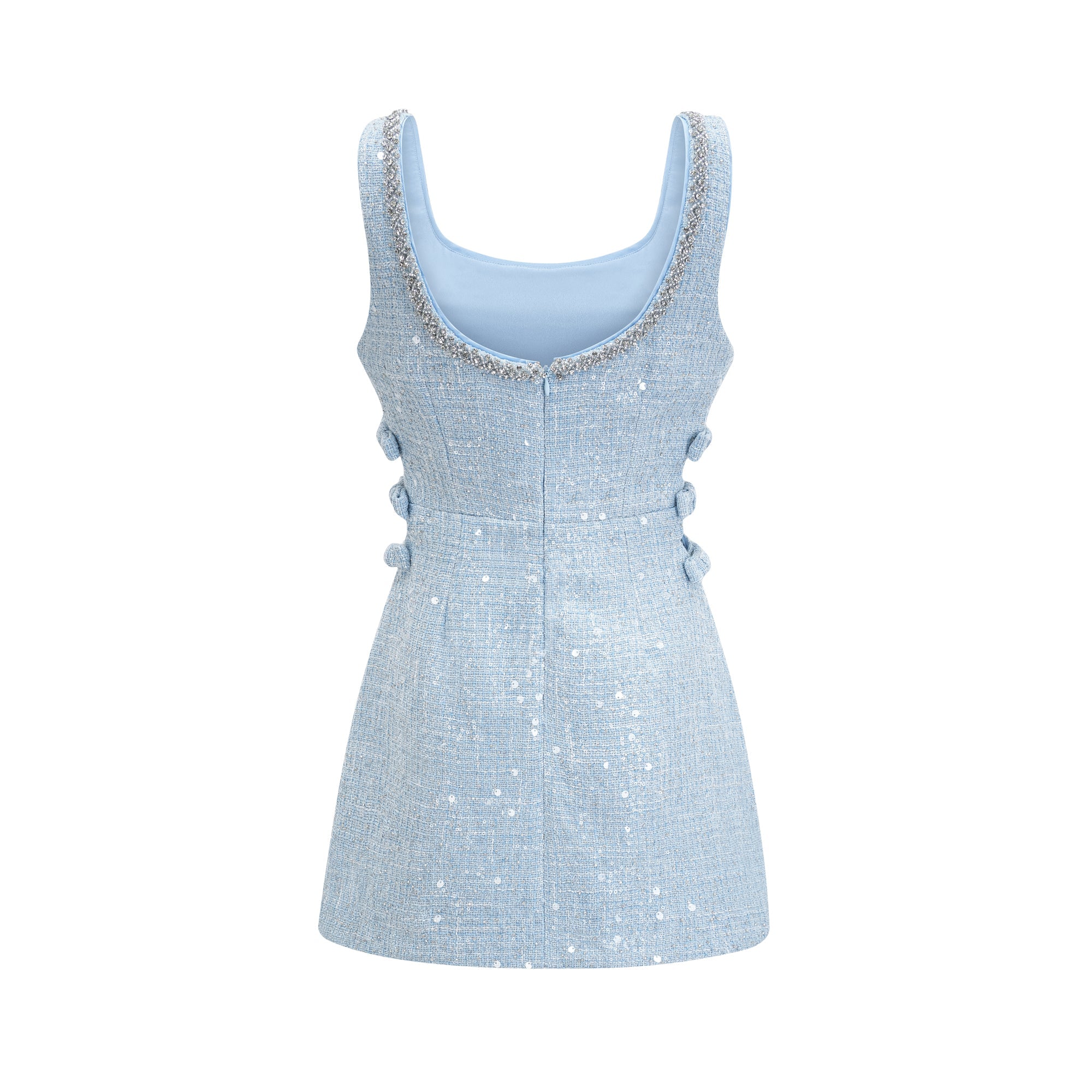 MANON TWEED MINI DRESS FOR CHIC EVENTS