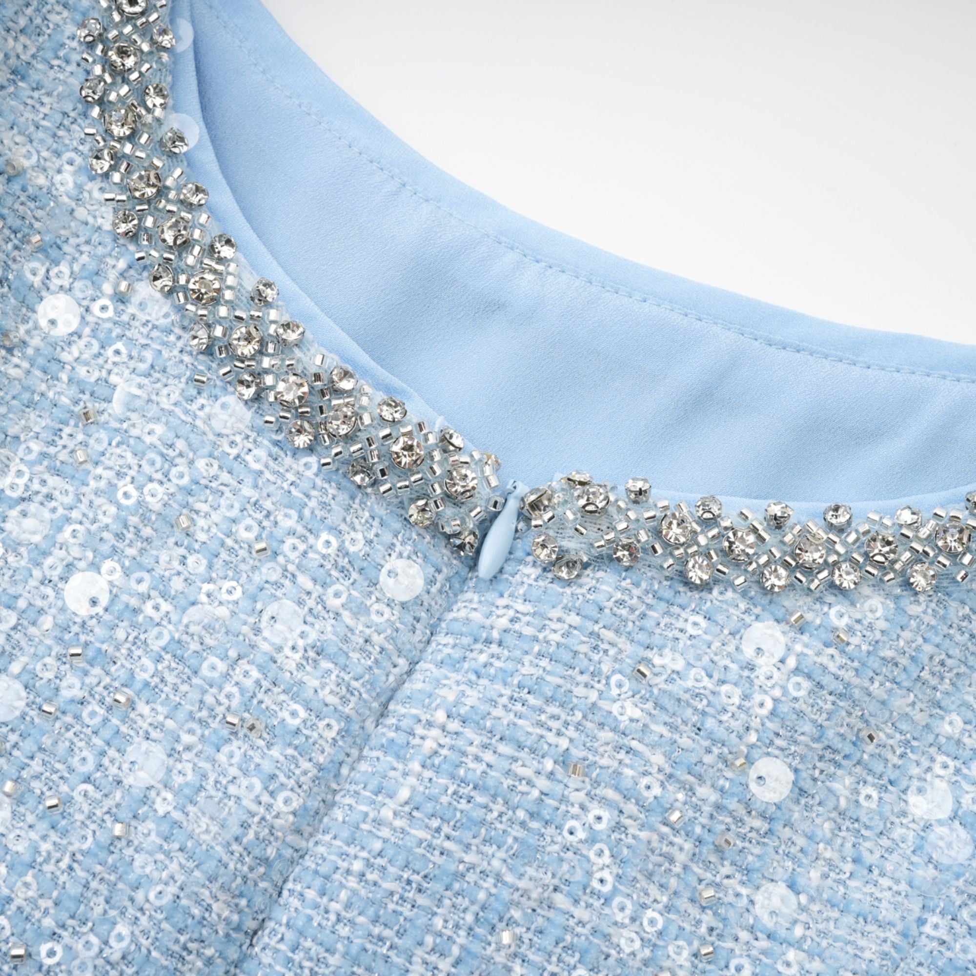 MANON TWEED MINI DRESS FOR CHIC EVENTS